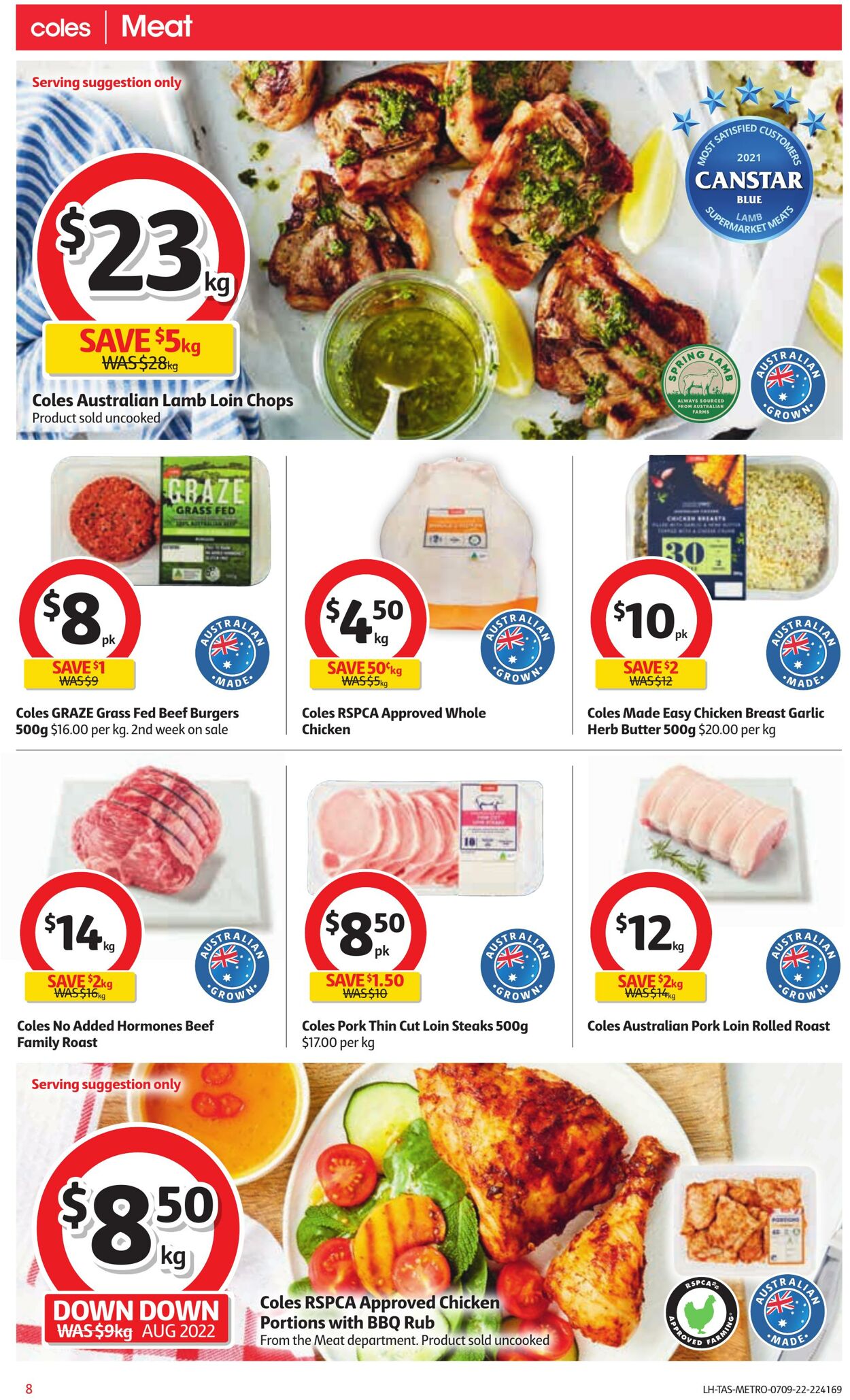 Catalogue Coles 07.09.2022 - 13.09.2022