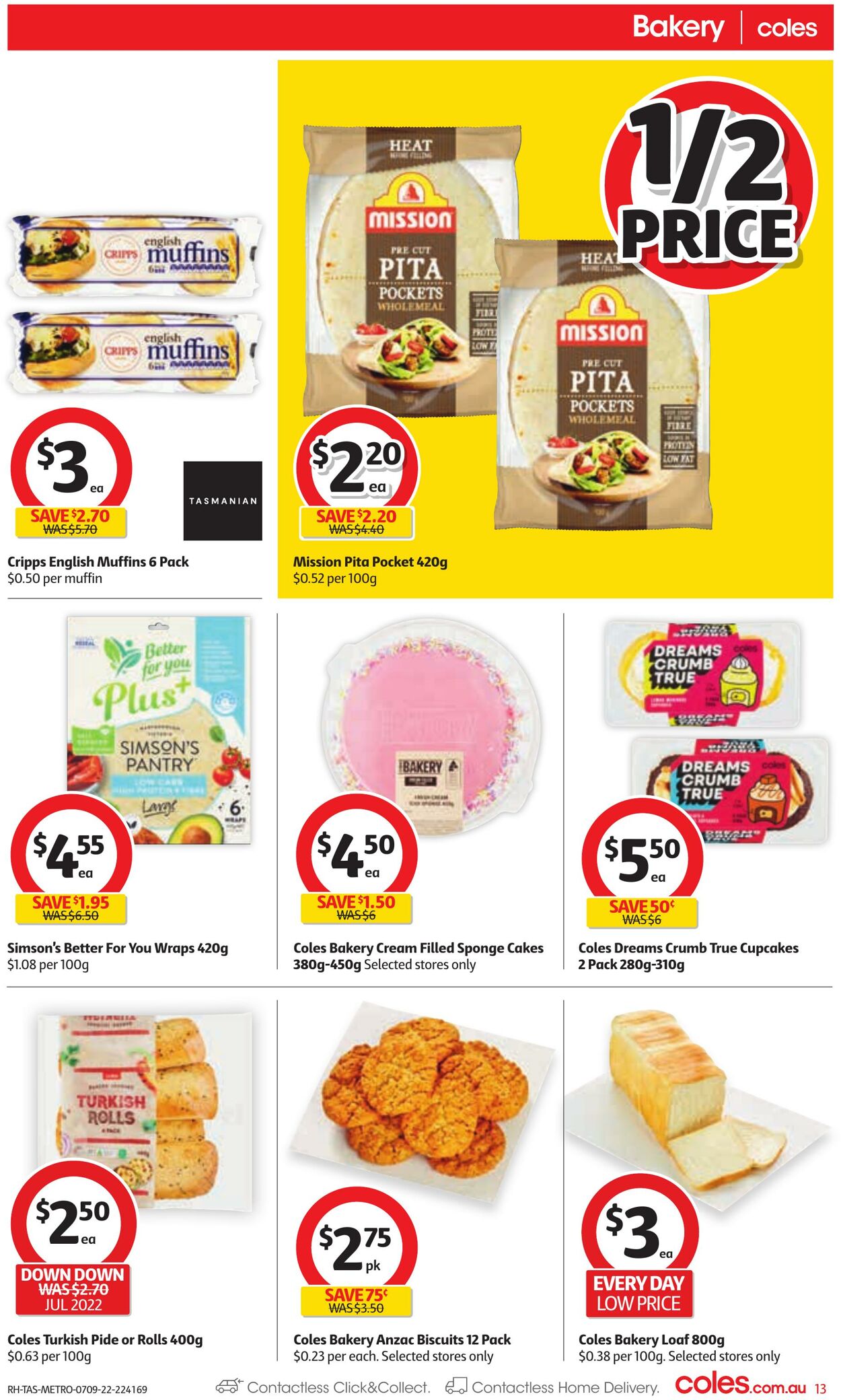 Catalogue Coles 07.09.2022 - 13.09.2022