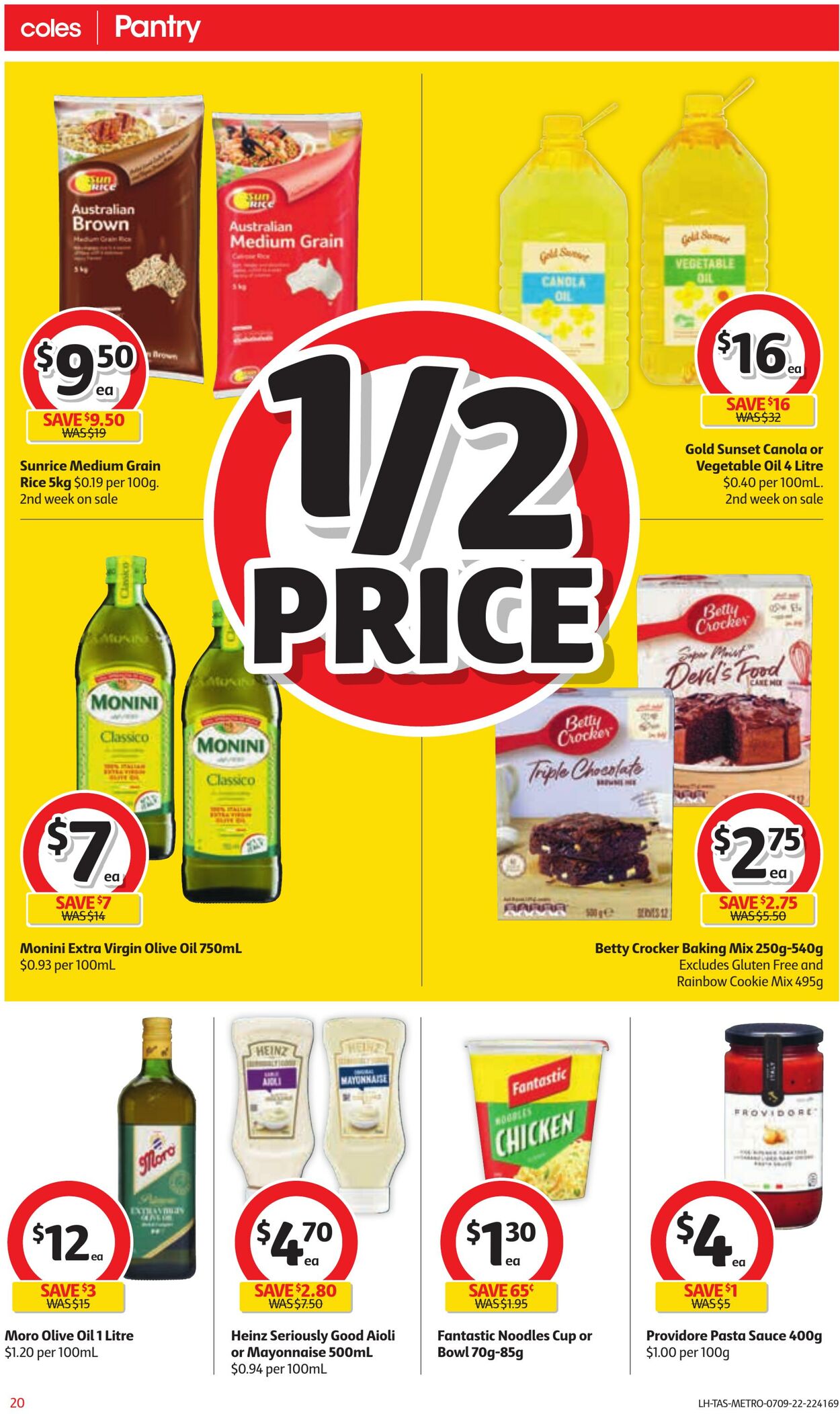 Catalogue Coles 07.09.2022 - 13.09.2022