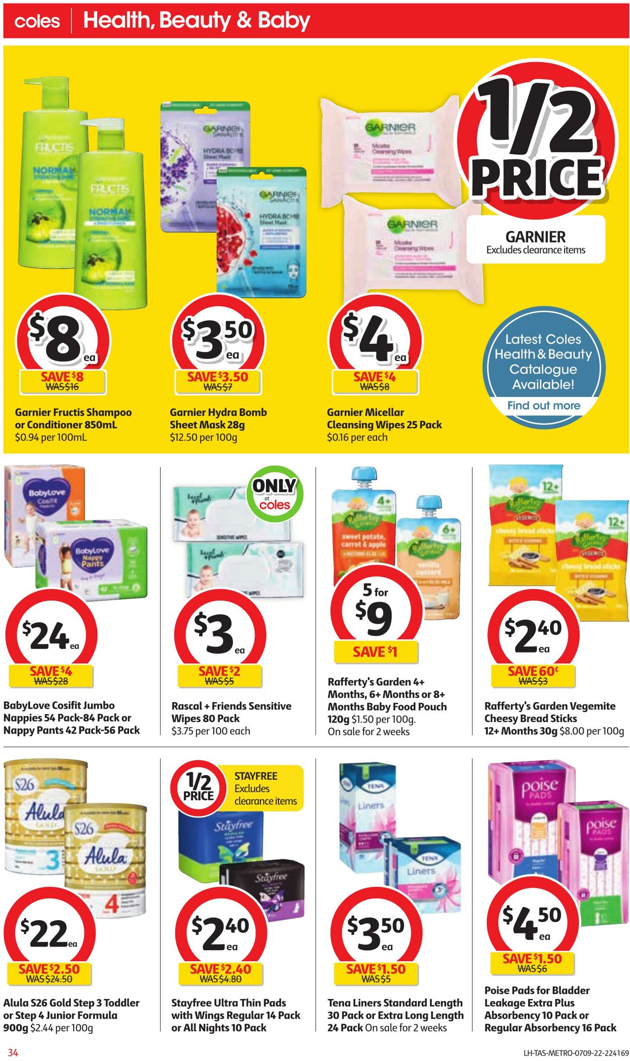 Catalogue Coles 07.09.2022 - 13.09.2022