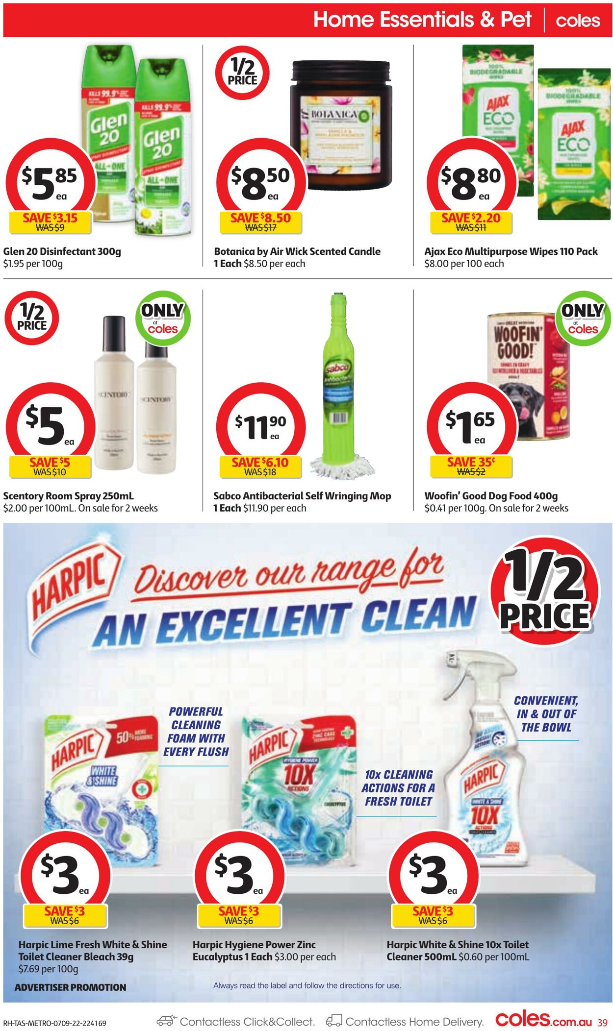 Catalogue Coles 07.09.2022 - 13.09.2022