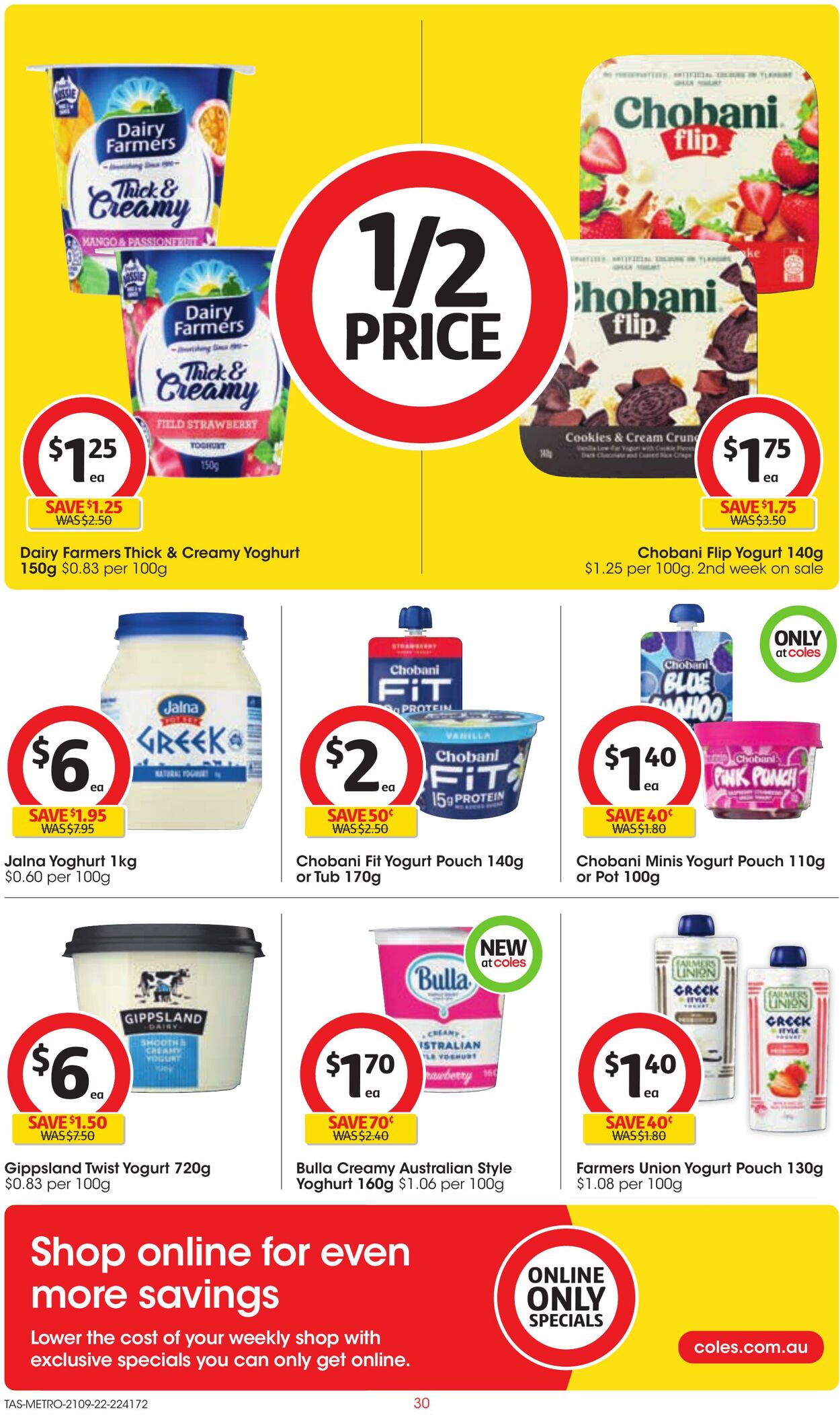 Catalogue Coles 21.09.2022 - 27.09.2022