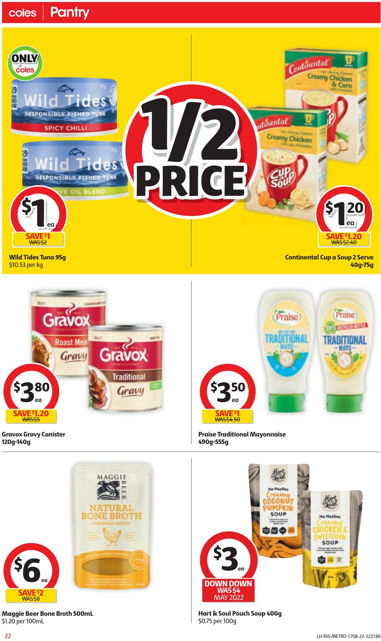 Catalogue Coles 17.08.2022 - 23.08.2022