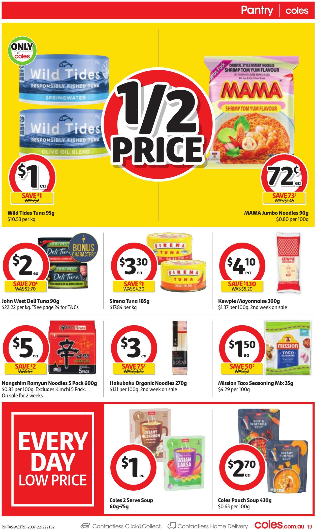 Catalogue Coles 20.07.2022 - 26.07.2022