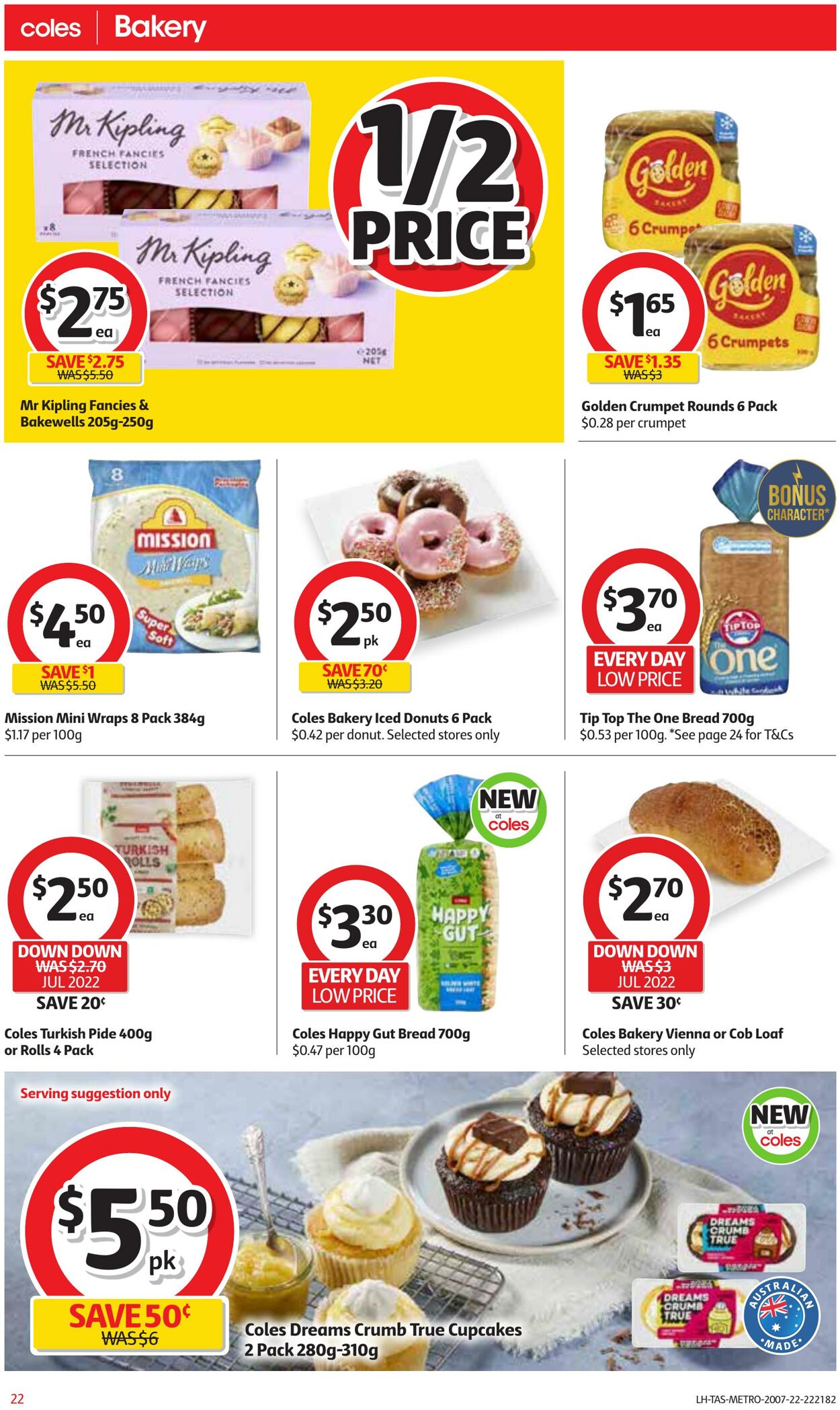 Catalogue Coles 20.07.2022 - 26.07.2022