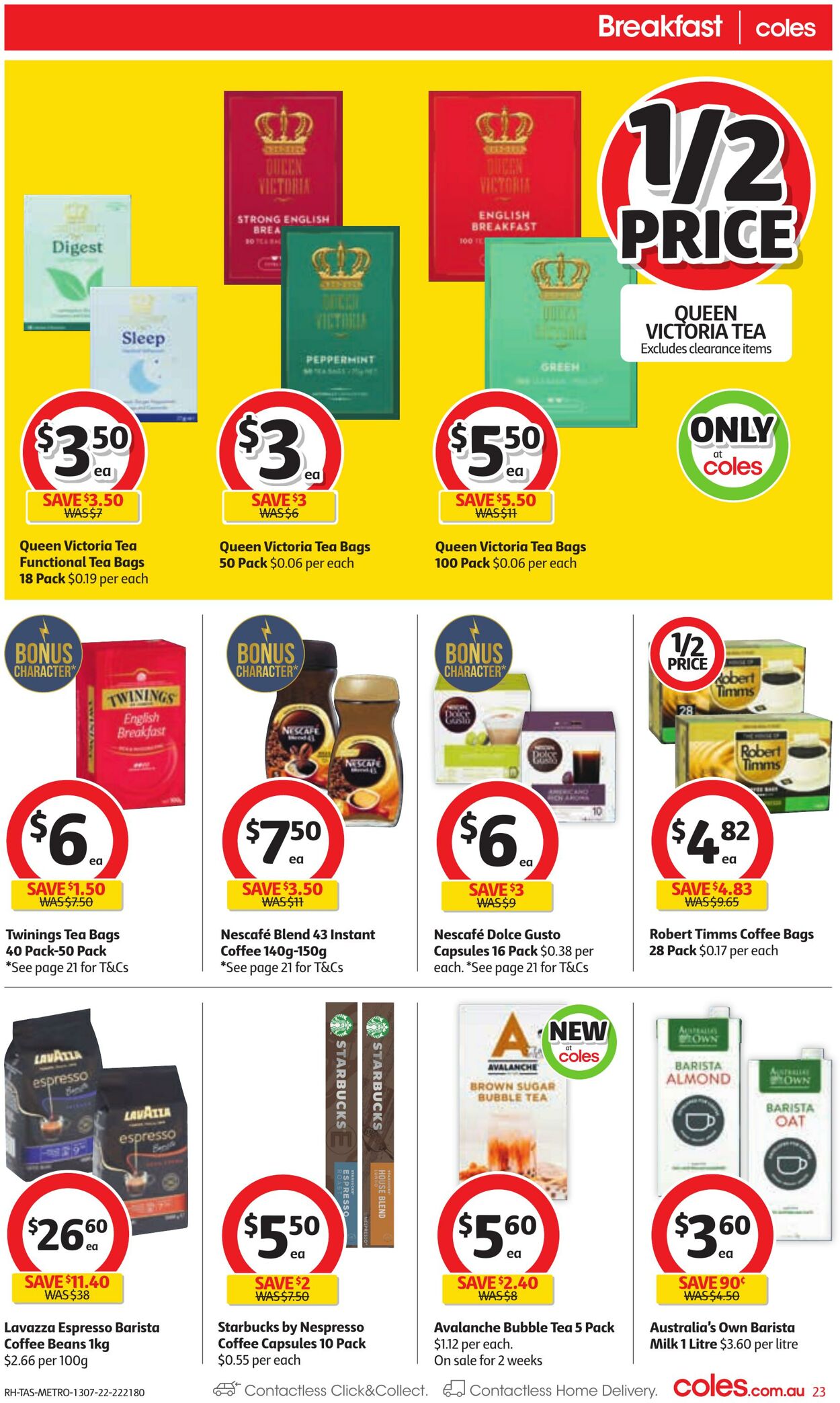 Catalogue Coles 13.07.2022 - 19.07.2022