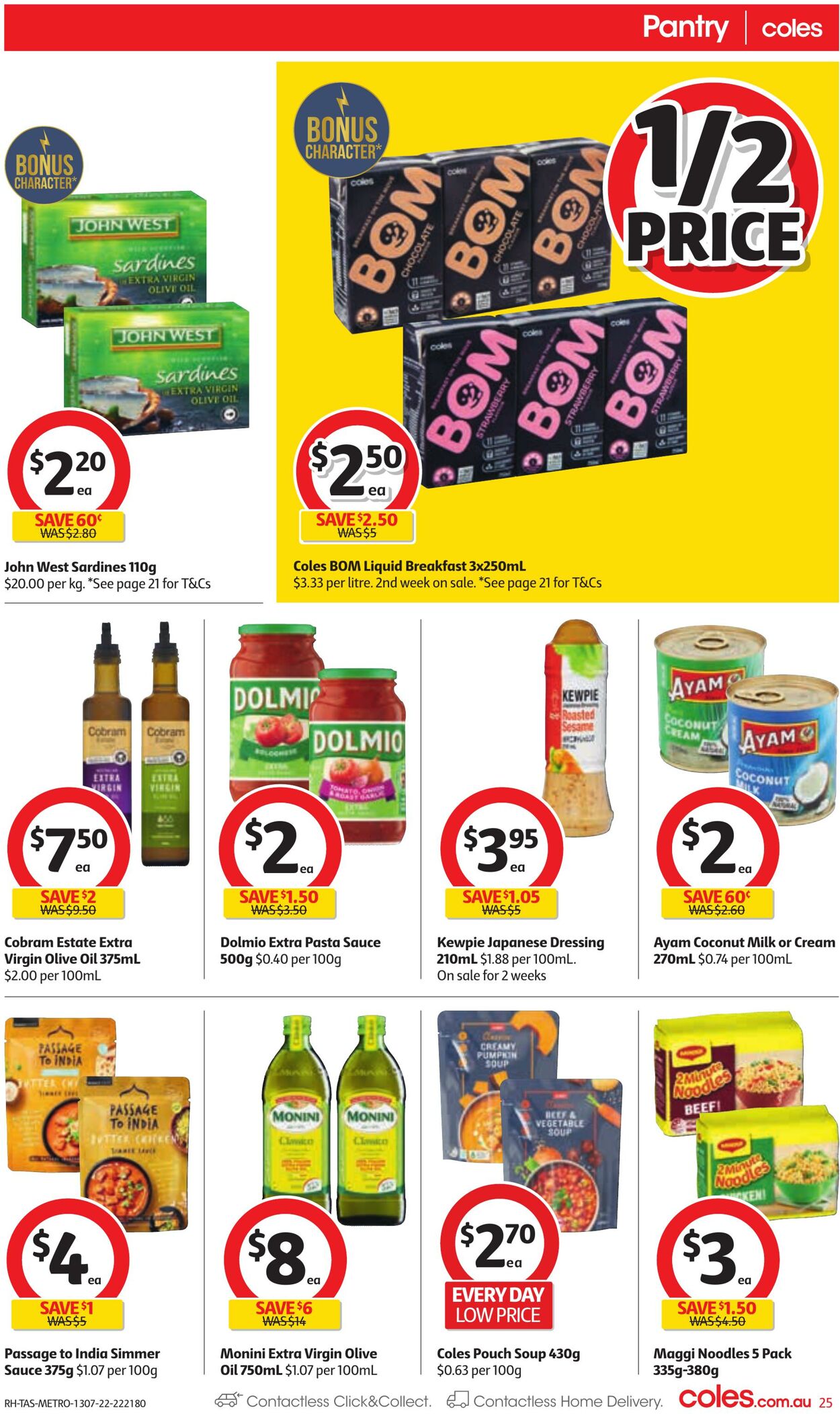 Catalogue Coles 13.07.2022 - 19.07.2022