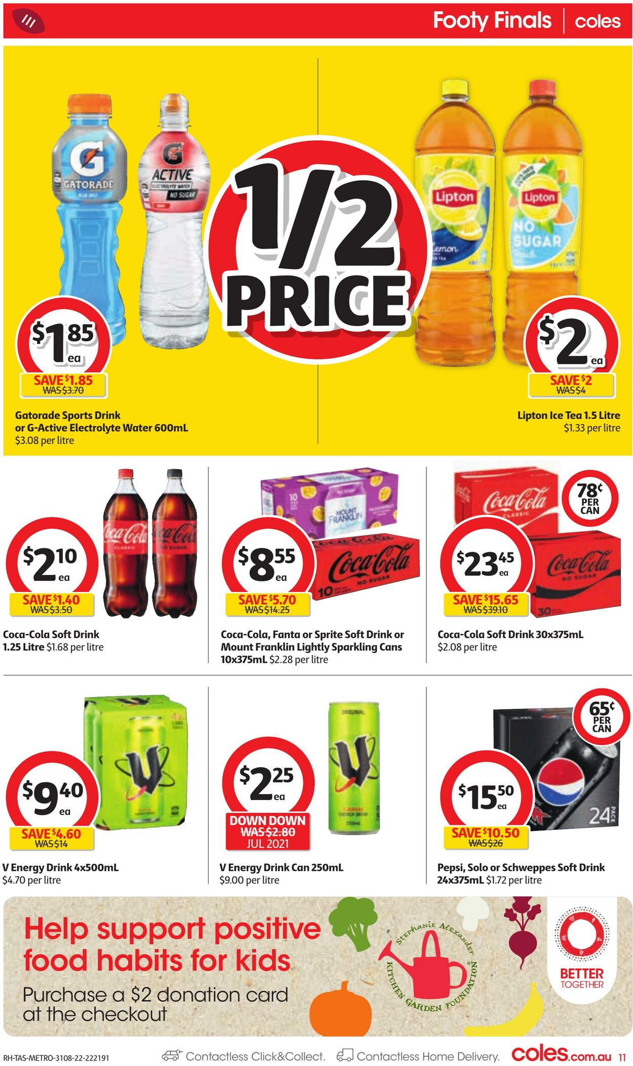 Catalogue Coles 31.08.2022 - 06.09.2022