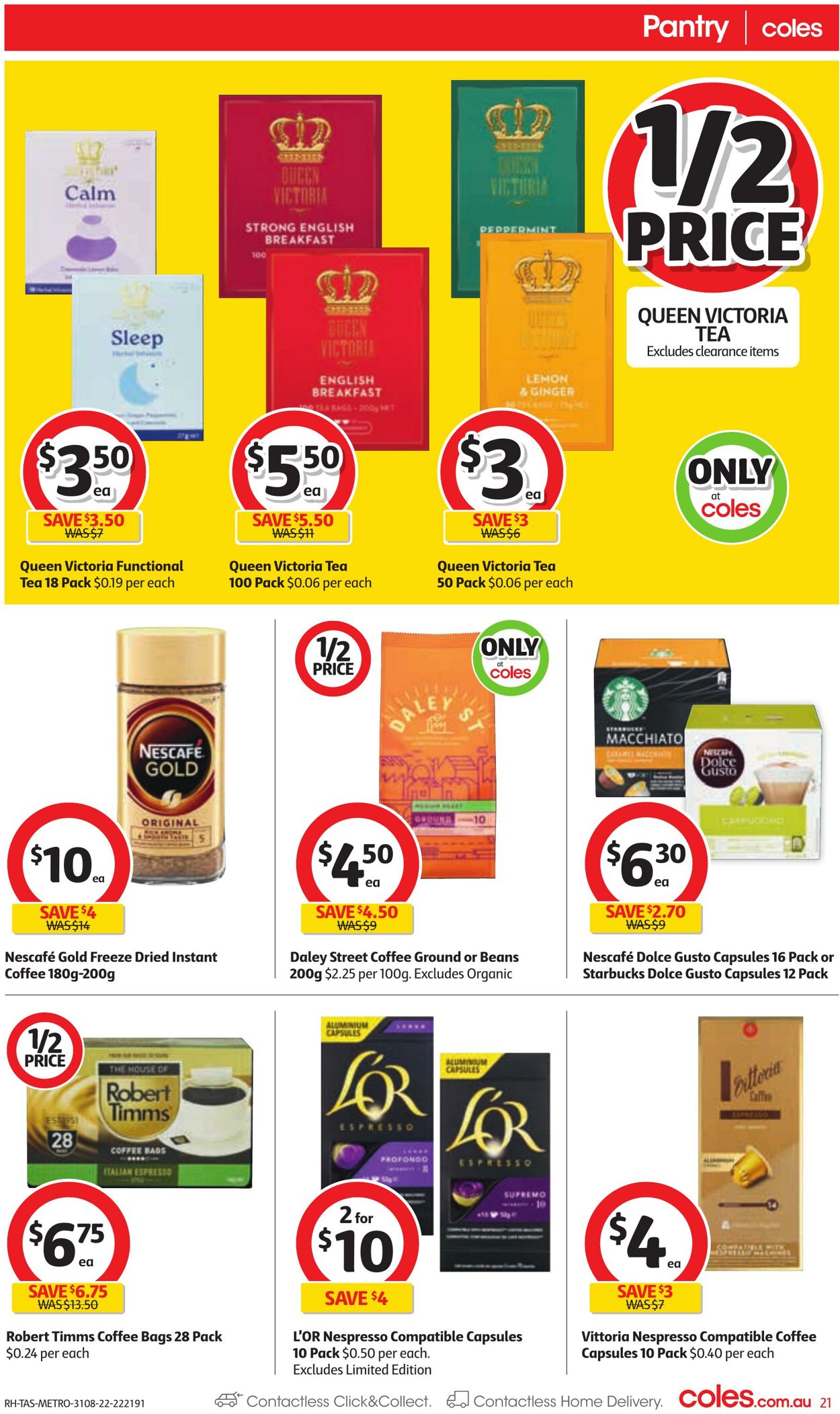 Catalogue Coles 31.08.2022 - 06.09.2022