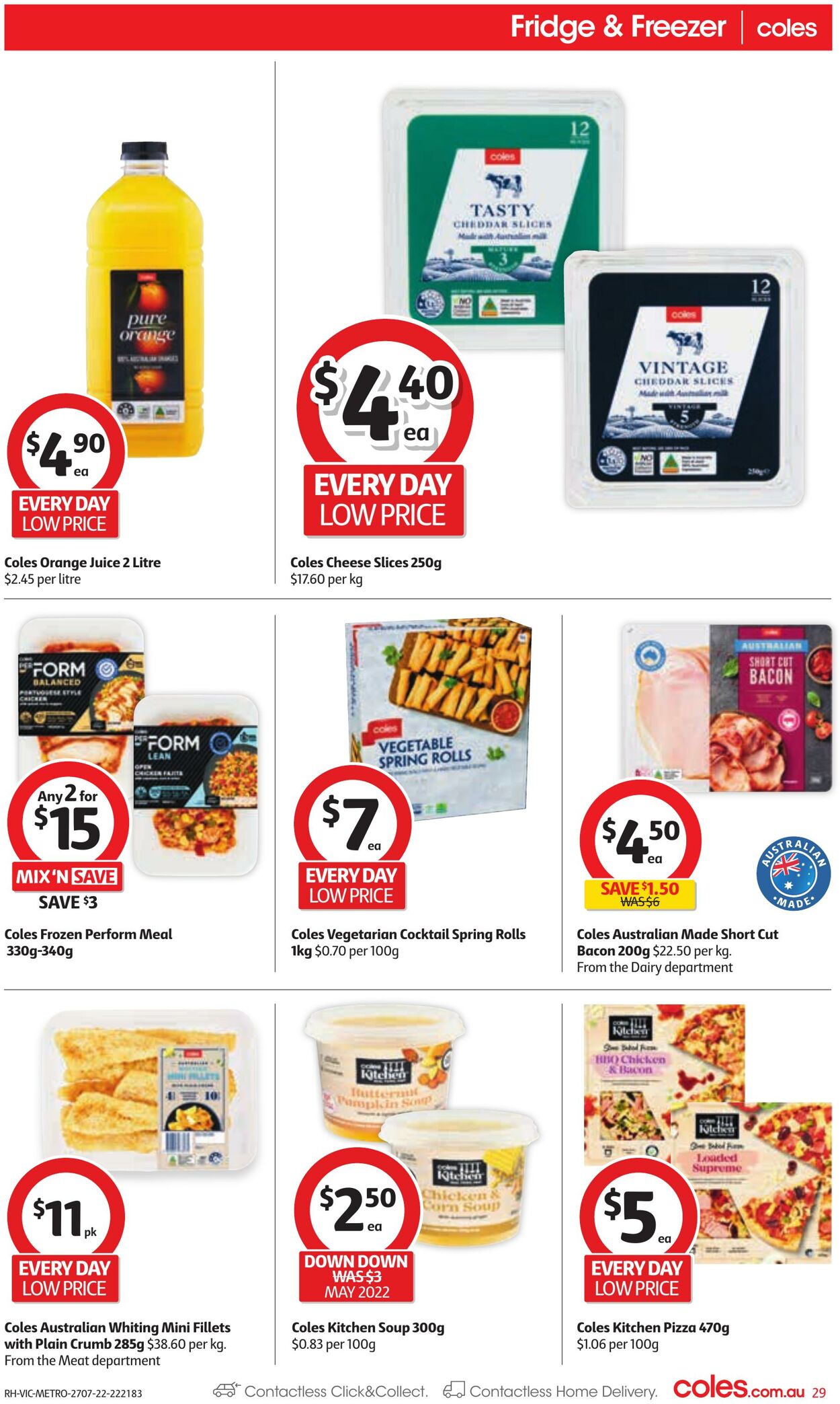 Catalogue Coles 27.07.2022 - 02.08.2022