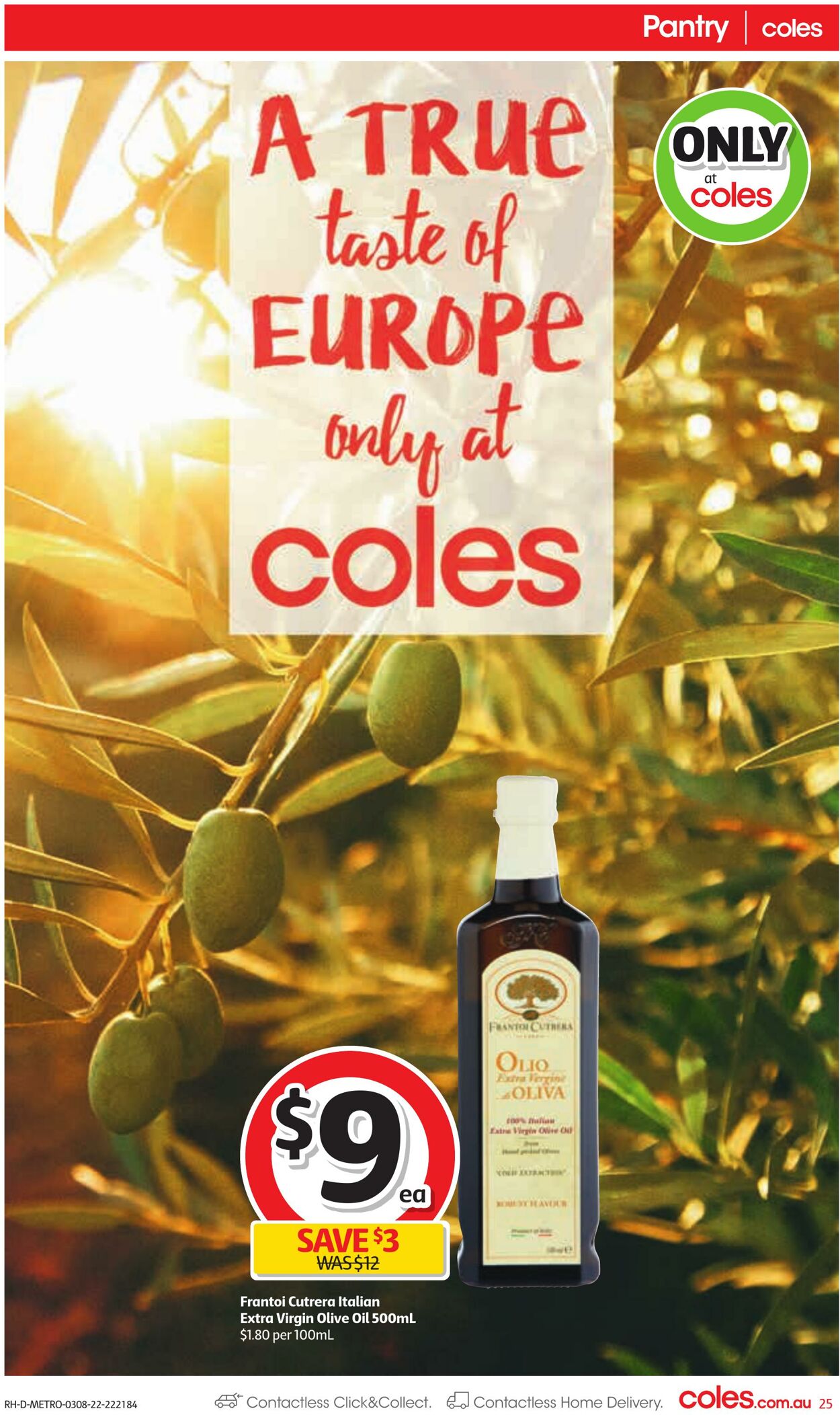 Catalogue Coles 03.08.2022 - 09.08.2022