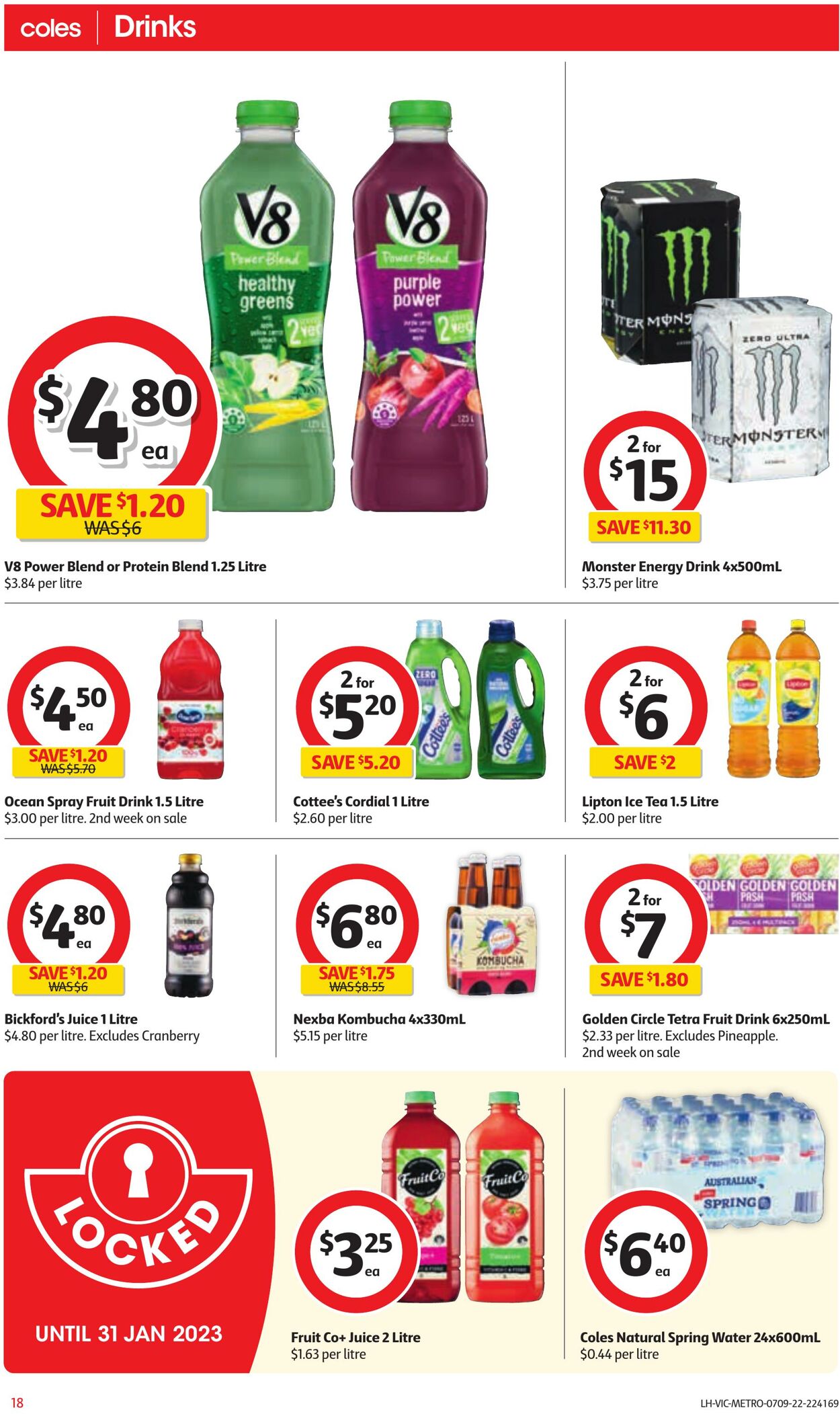 Catalogue Coles 07.09.2022 - 13.09.2022