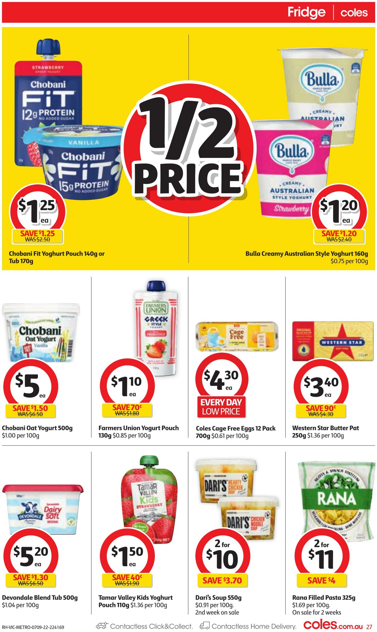 Catalogue Coles 07.09.2022 - 13.09.2022