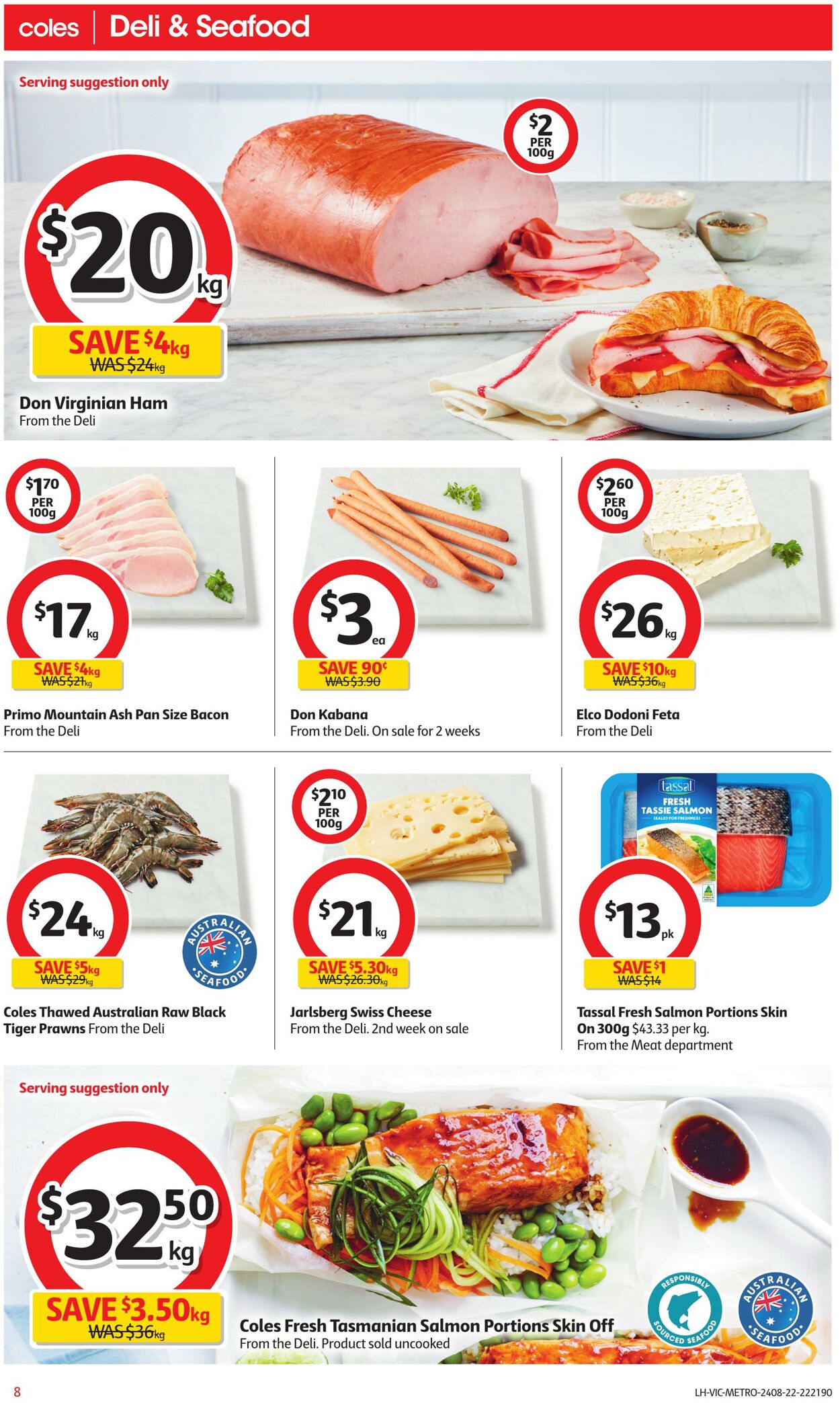 Catalogue Coles 24.08.2022 - 30.08.2022