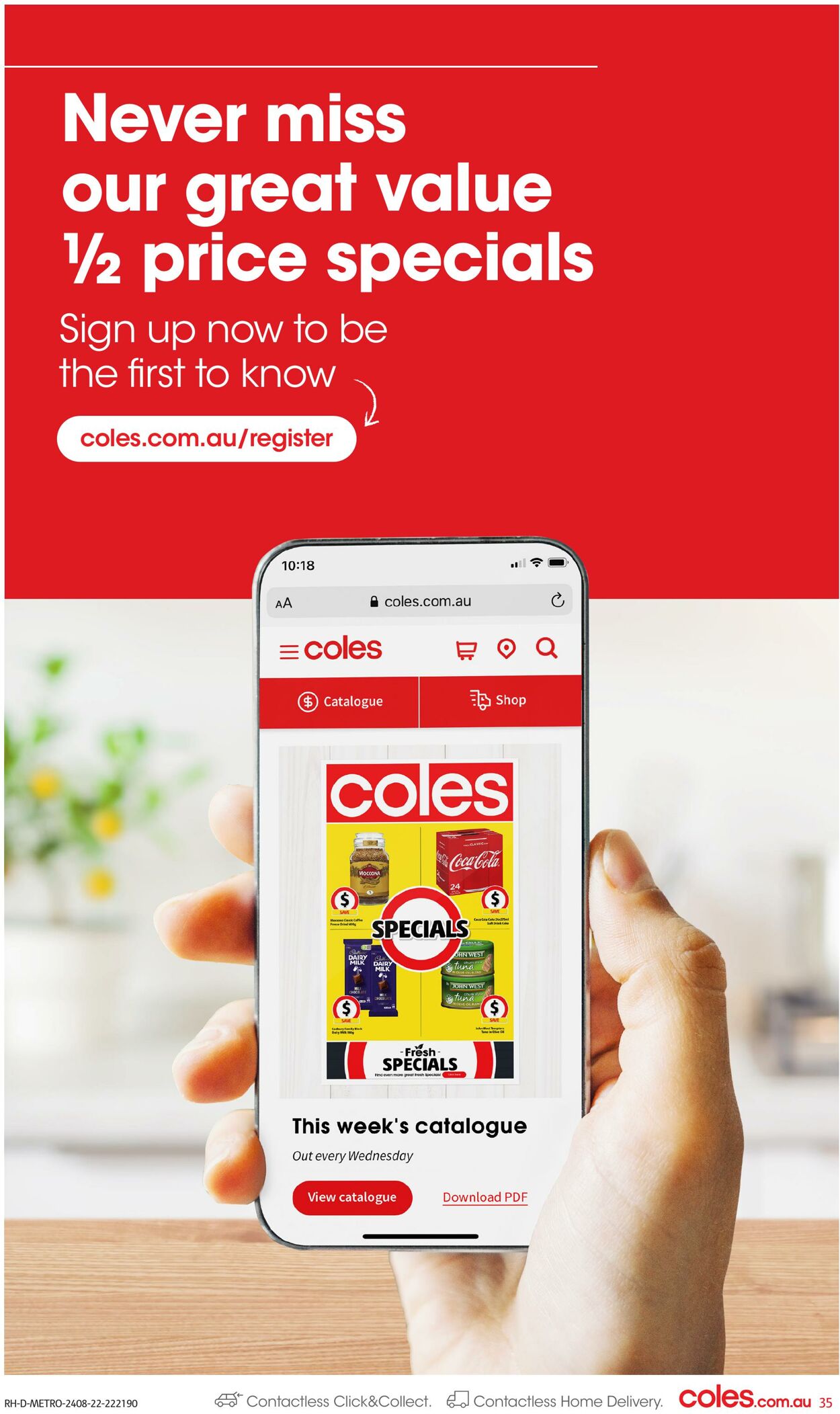 Catalogue Coles 24.08.2022 - 30.08.2022