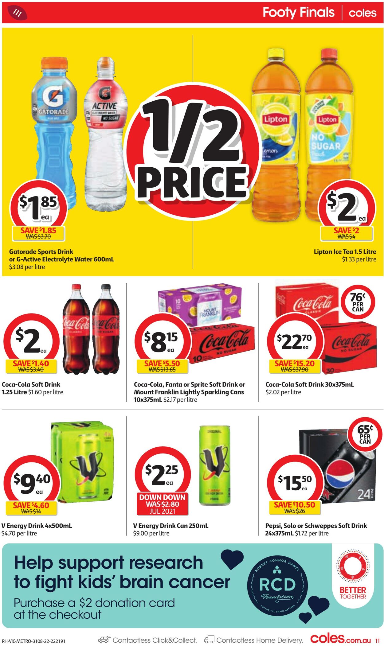 Catalogue Coles 31.08.2022 - 06.09.2022