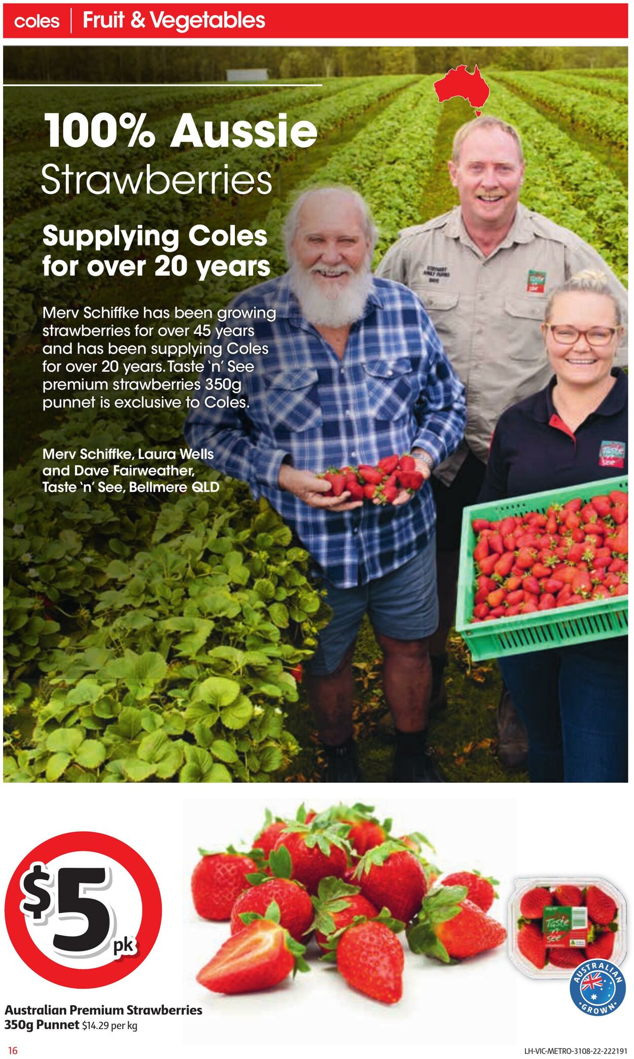 Catalogue Coles 31.08.2022 - 06.09.2022