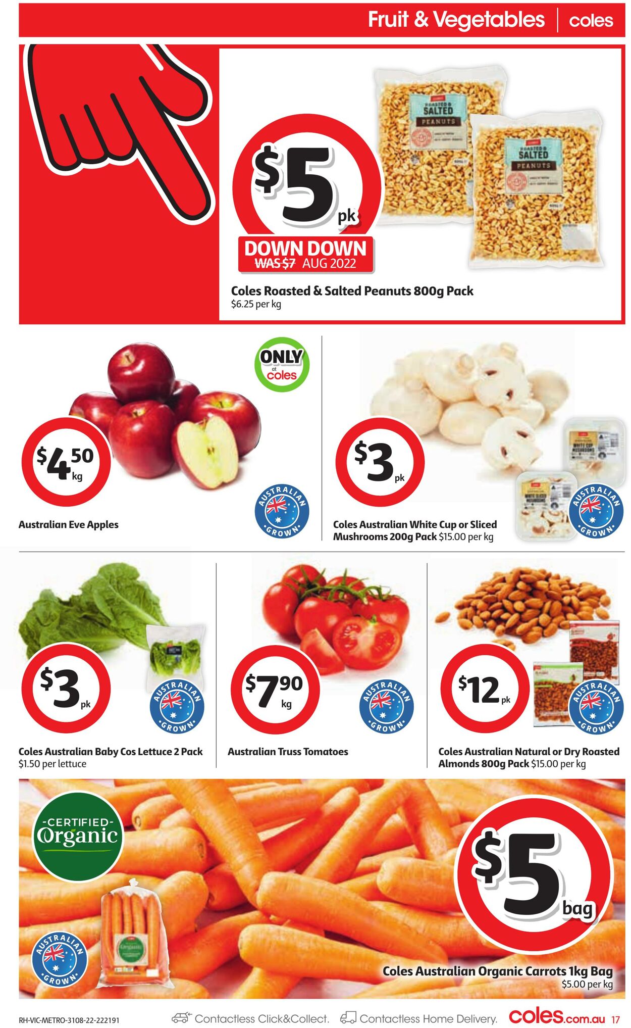 Catalogue Coles 31.08.2022 - 06.09.2022