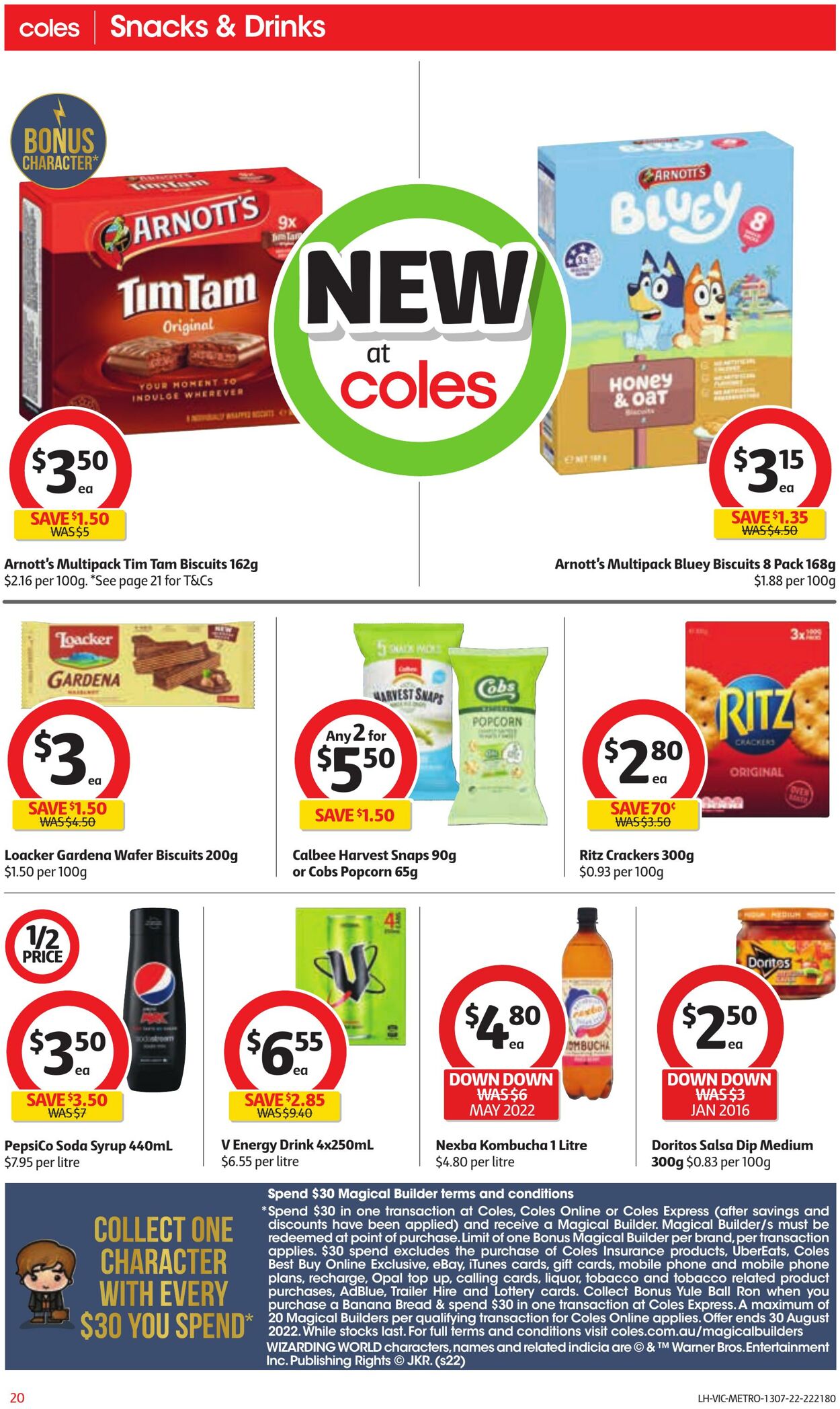 Catalogue Coles 13.07.2022 - 19.07.2022