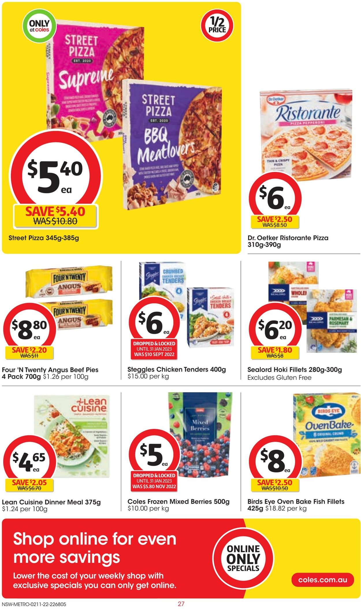 Catalogue Coles 02.11.2022 - 08.11.2022