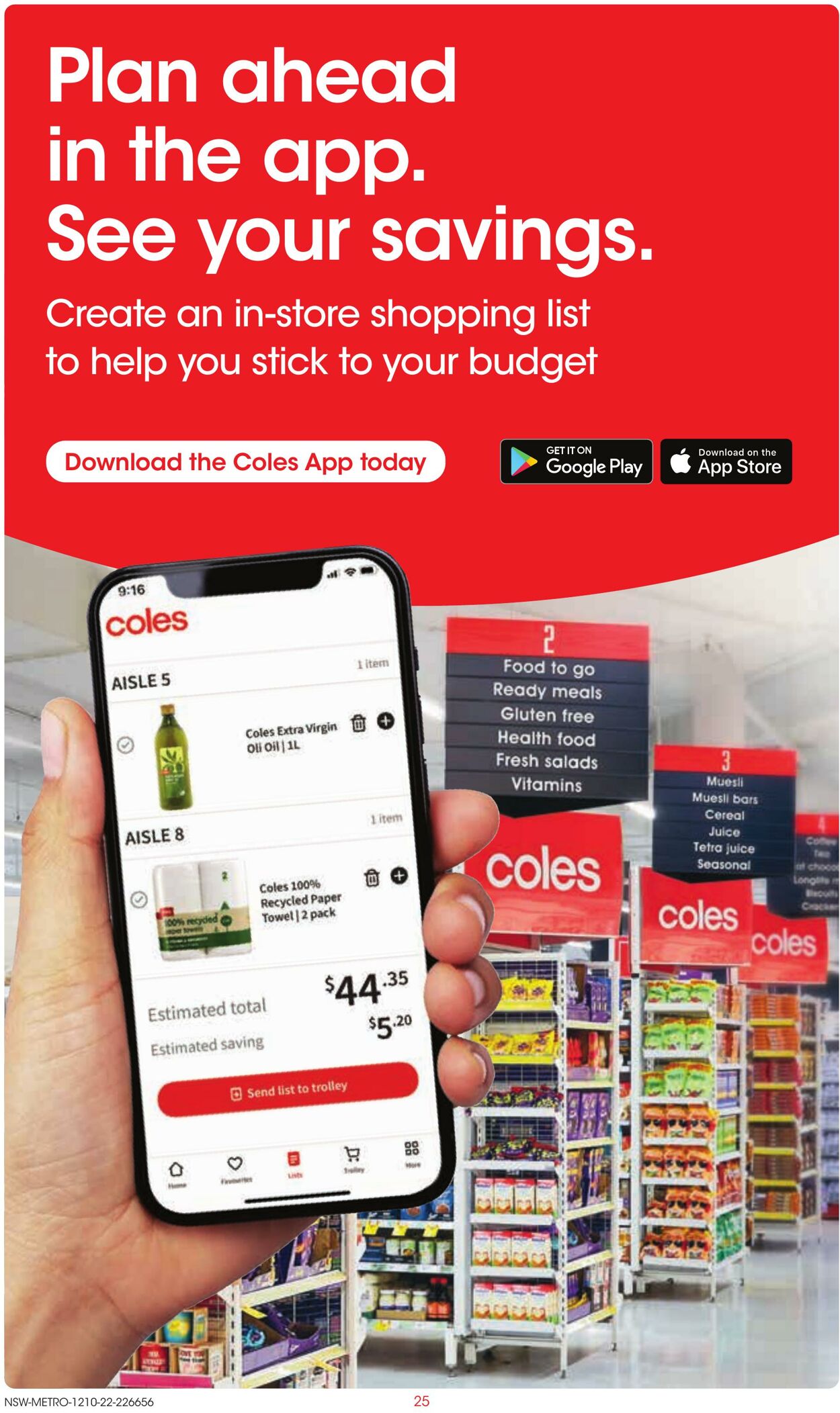 Catalogue Coles 12.10.2022 - 18.10.2022