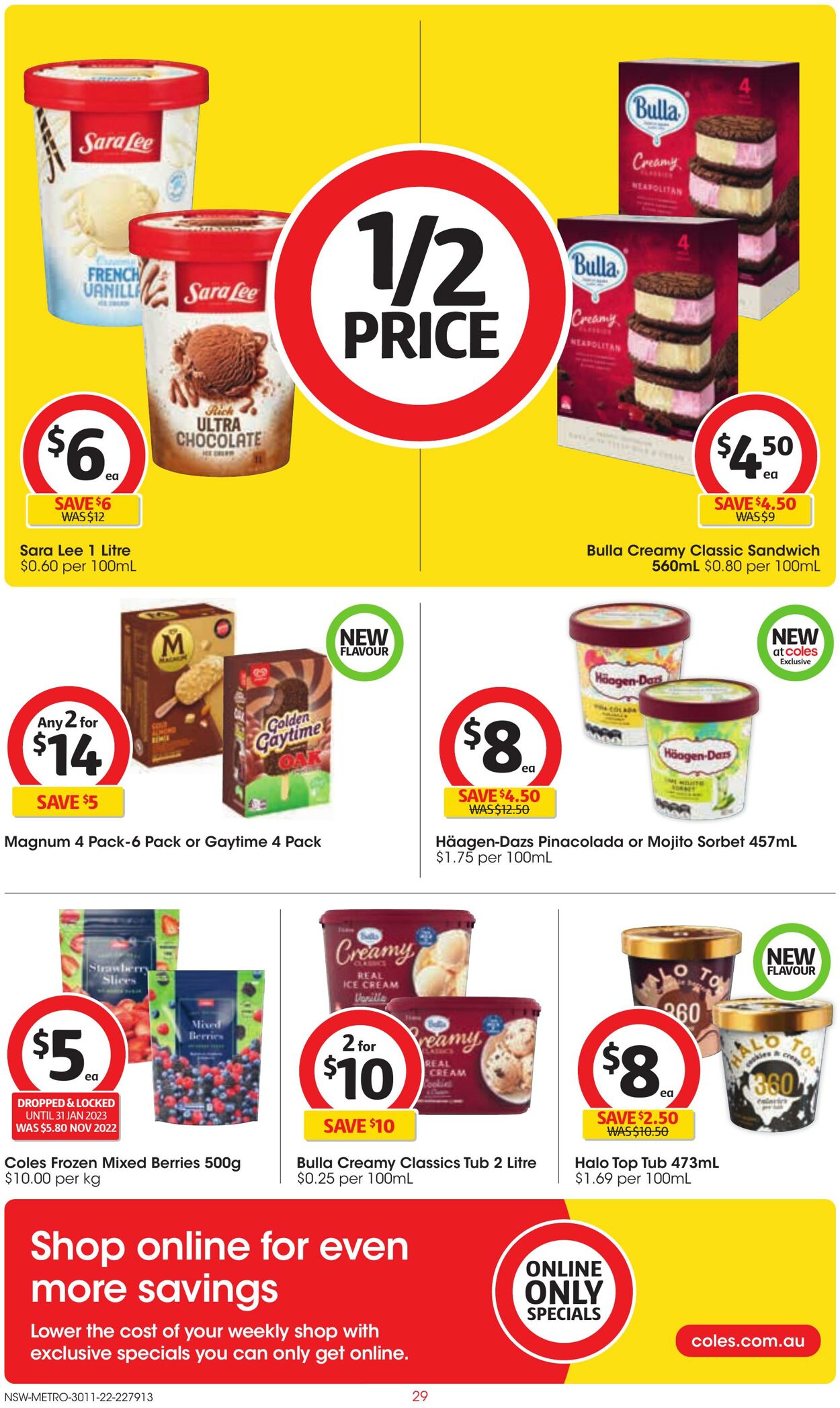 Catalogue Coles 30.11.2022 - 06.12.2022