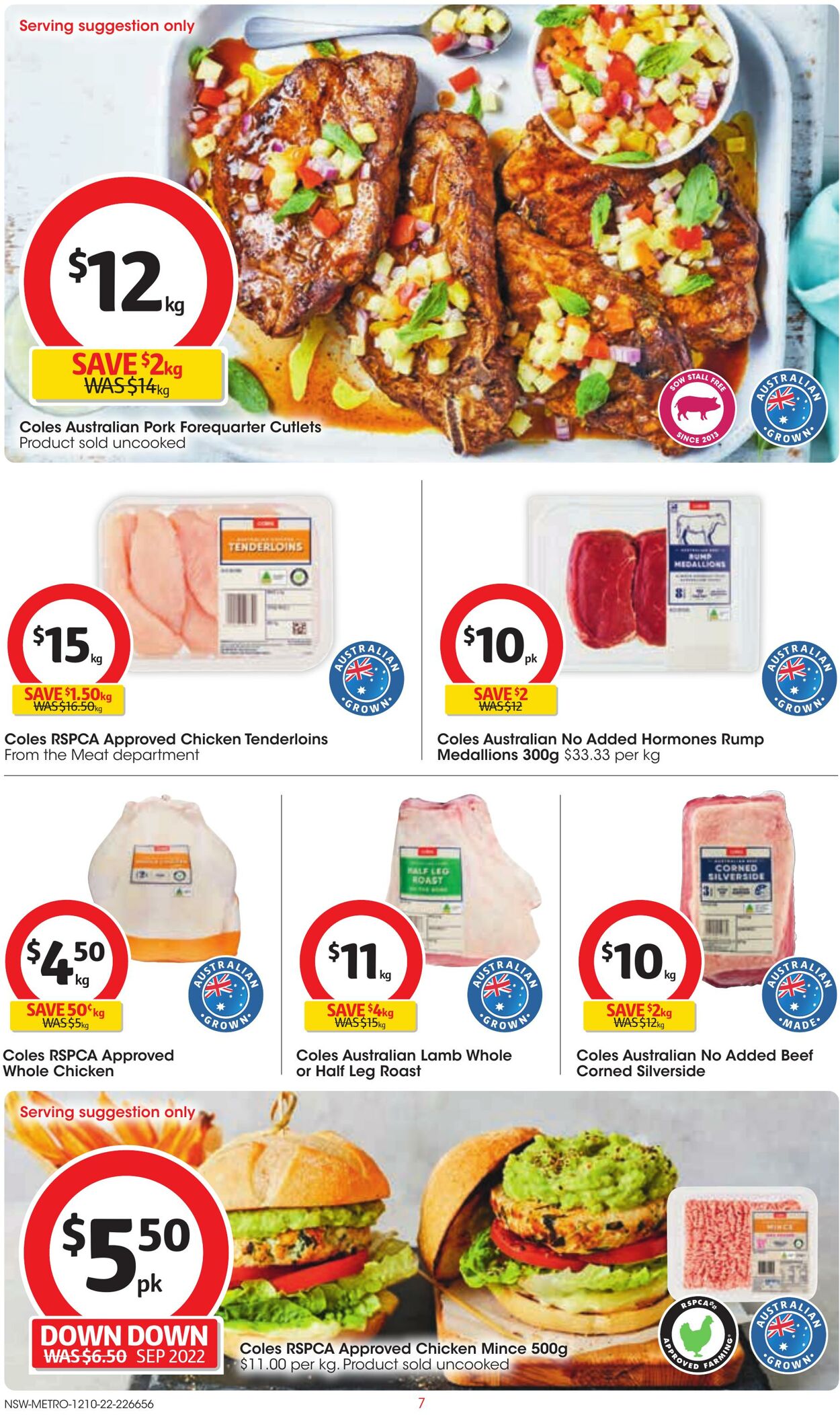 Catalogue Coles 12.10.2022 - 18.10.2022