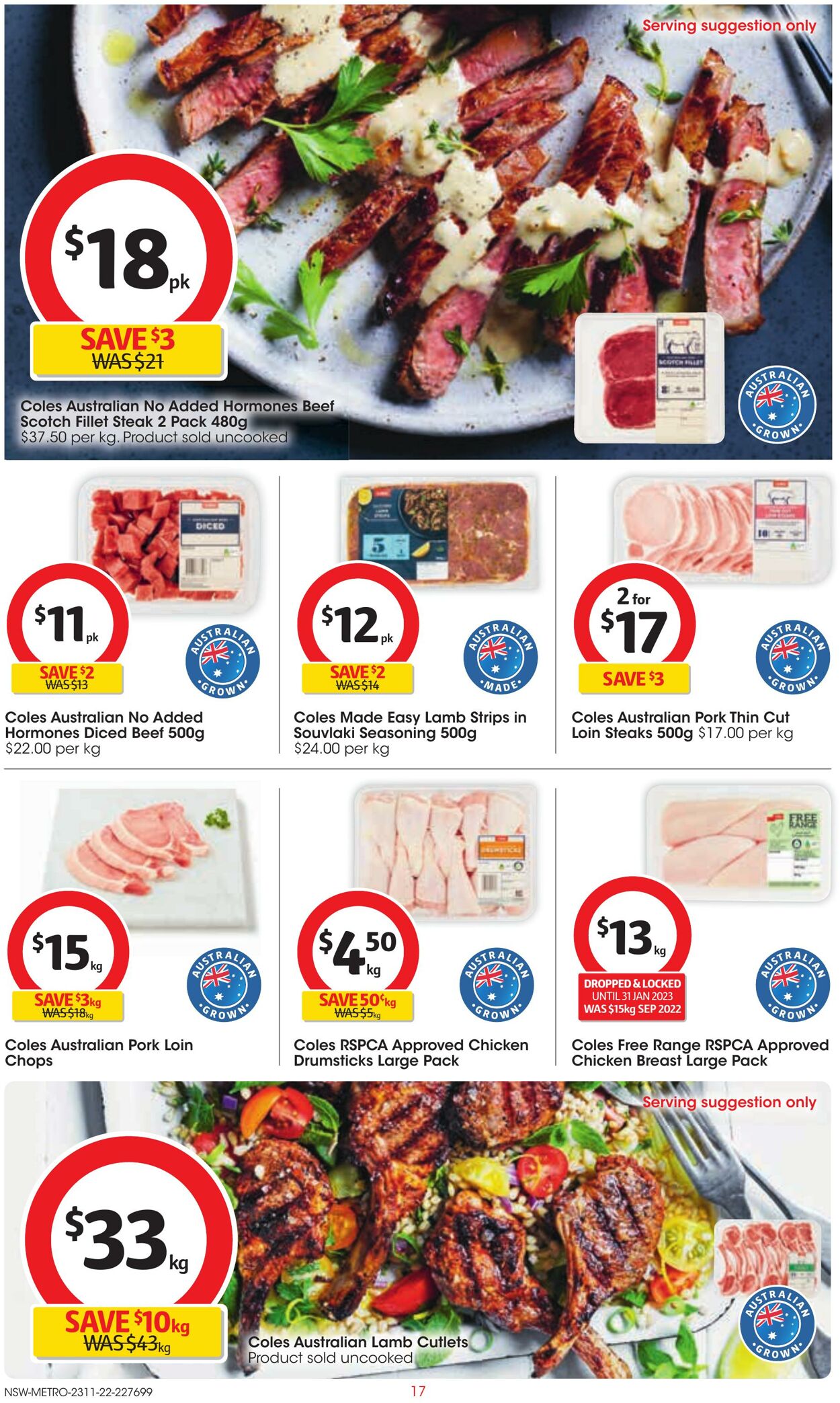 Catalogue Coles 23.11.2022 - 29.11.2022