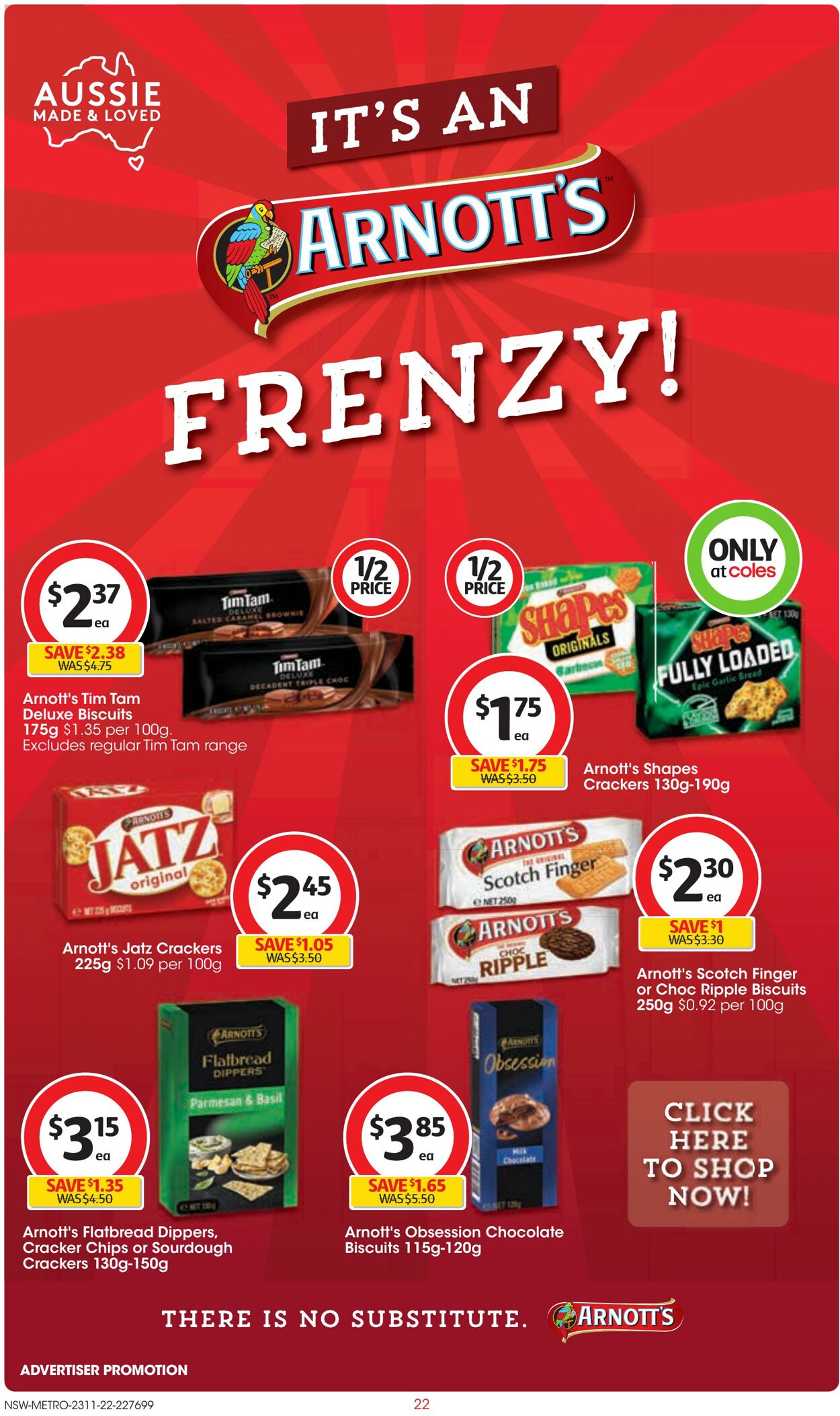 Catalogue Coles 23.11.2022 - 29.11.2022