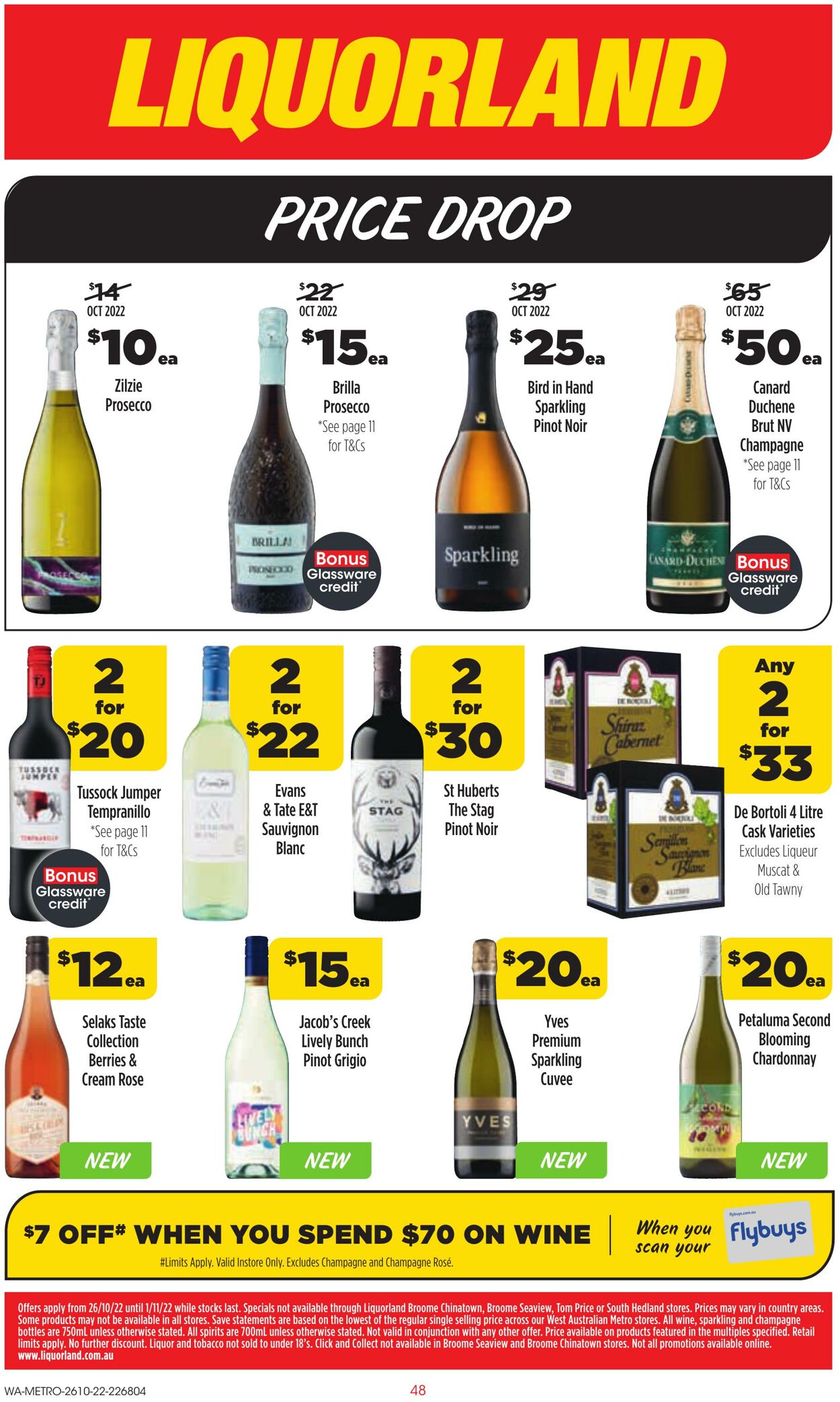 Catalogue Coles 26.10.2022 - 01.11.2022