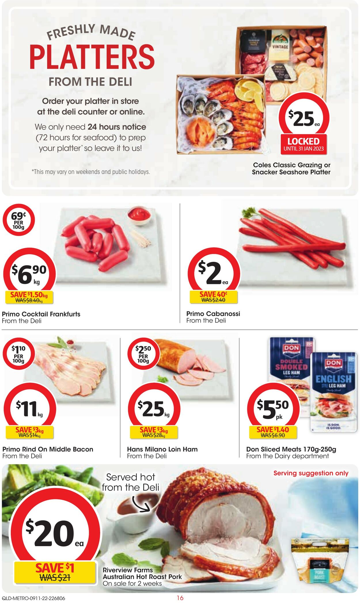 Catalogue Coles 09.11.2022 - 15.11.2022