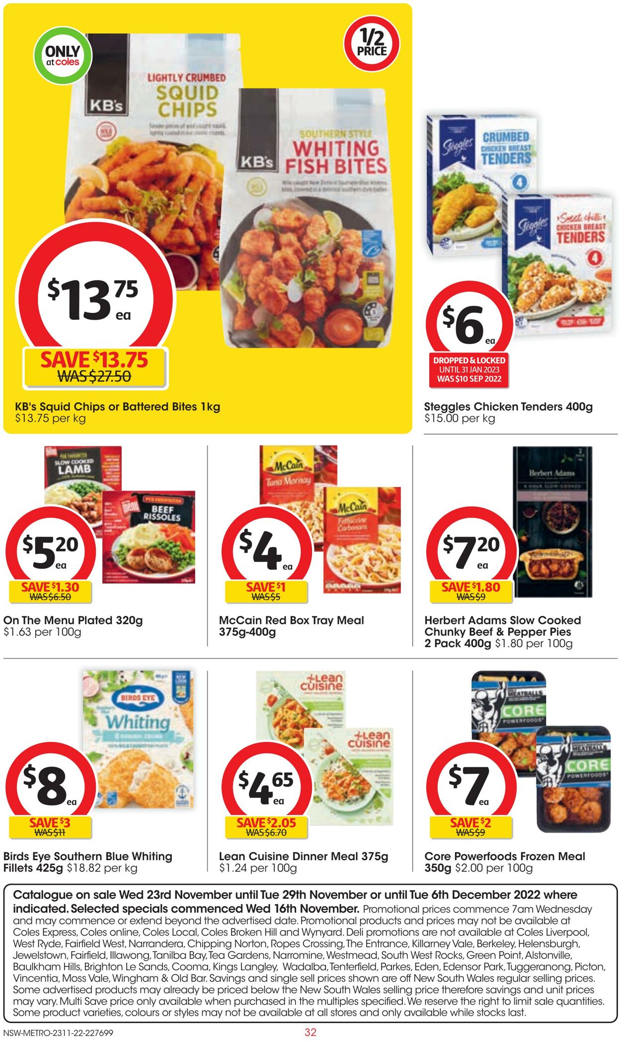 Catalogue Coles 23.11.2022 - 29.11.2022