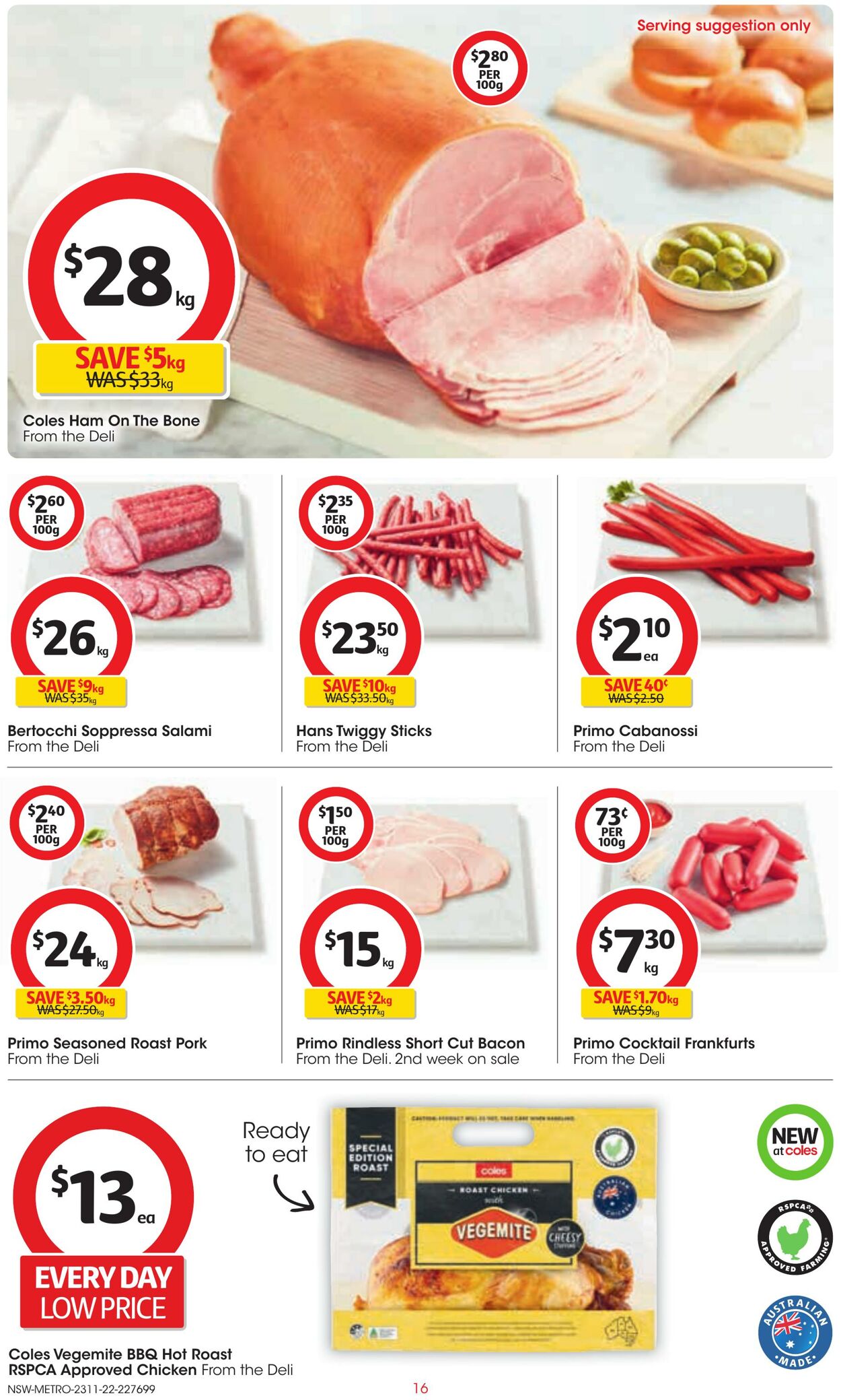 Catalogue Coles 23.11.2022 - 29.11.2022