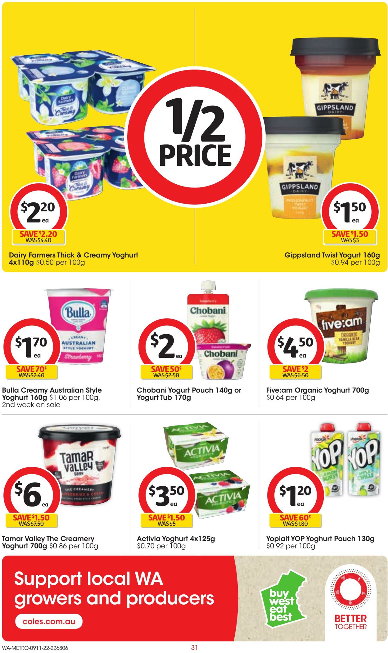 Catalogue Coles 09.11.2022 - 15.11.2022