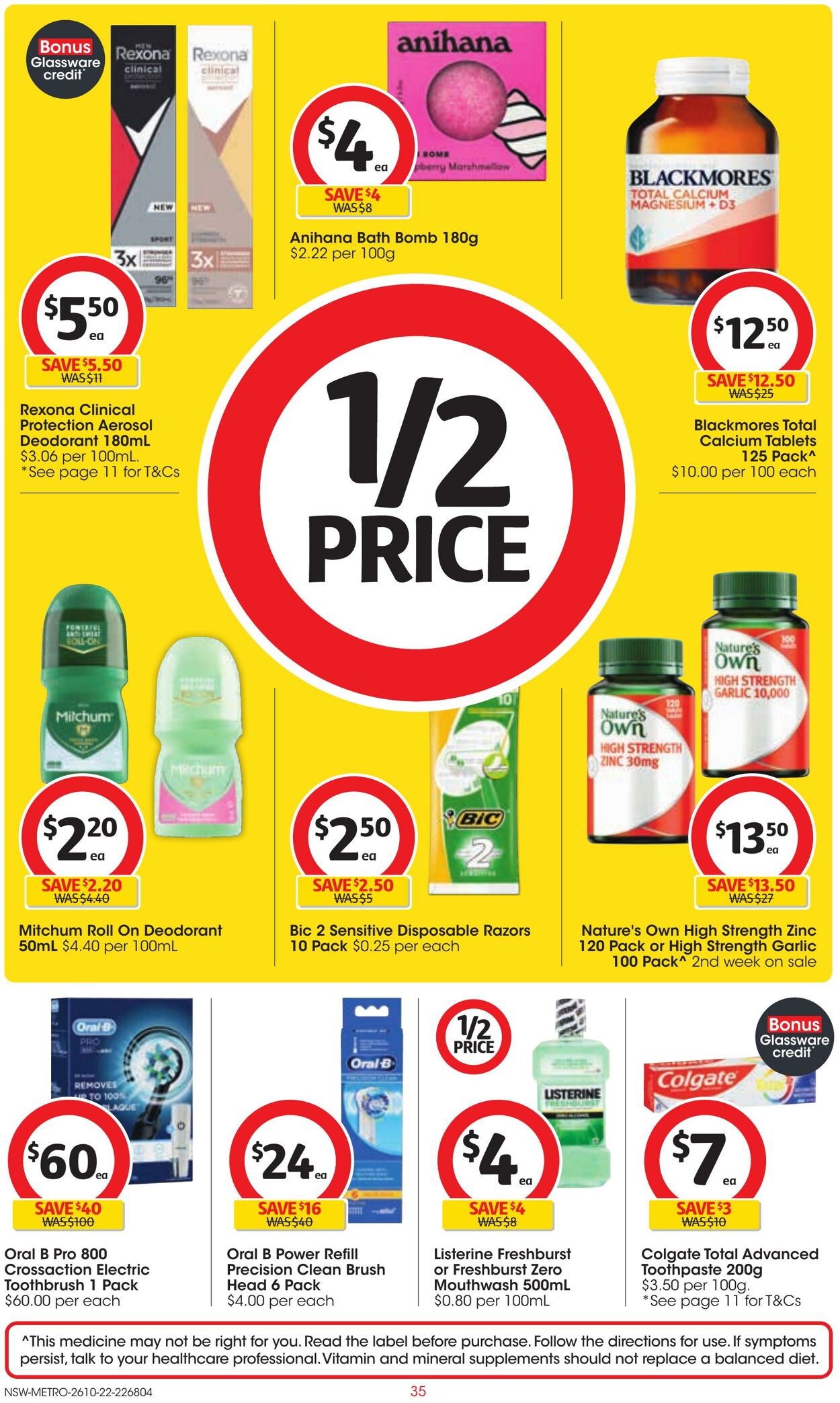 Catalogue Coles 26.10.2022 - 01.11.2022