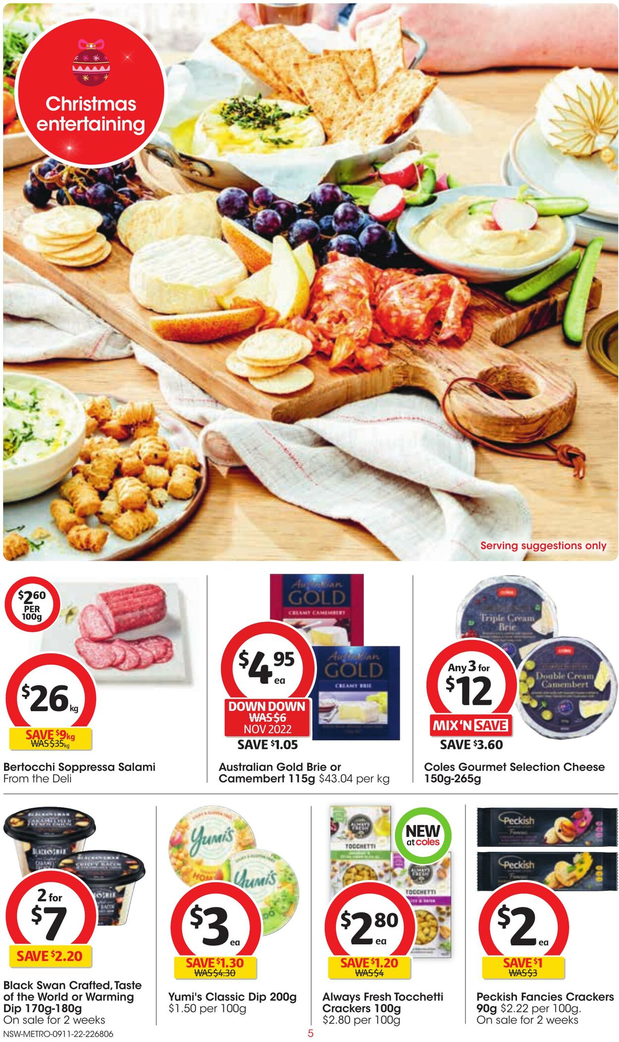 Catalogue Coles 09.11.2022 - 15.11.2022