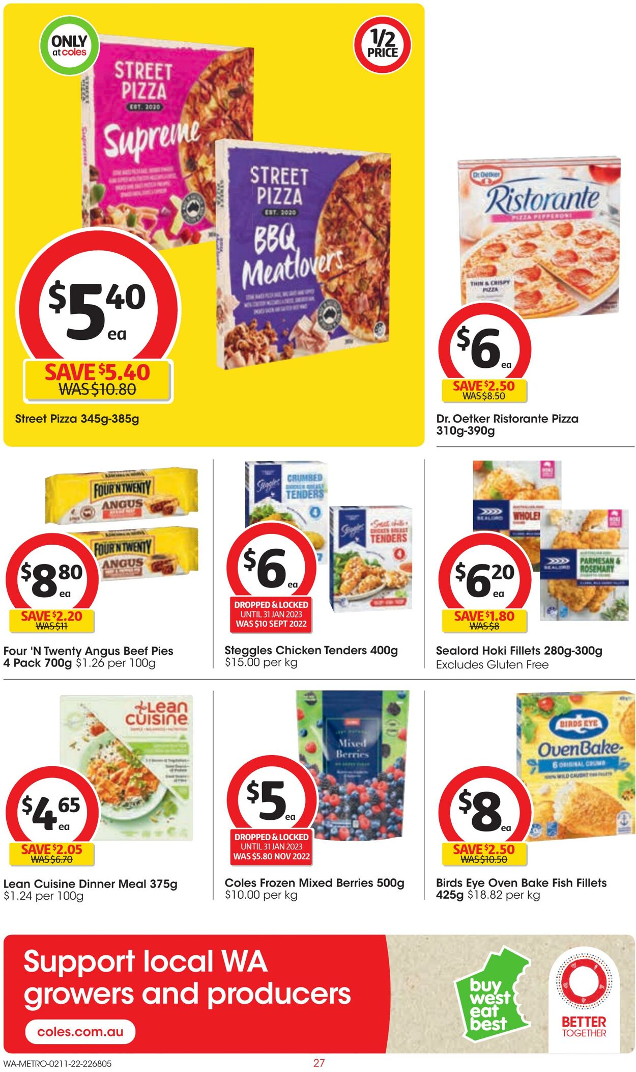 Catalogue Coles 02.11.2022 - 08.11.2022