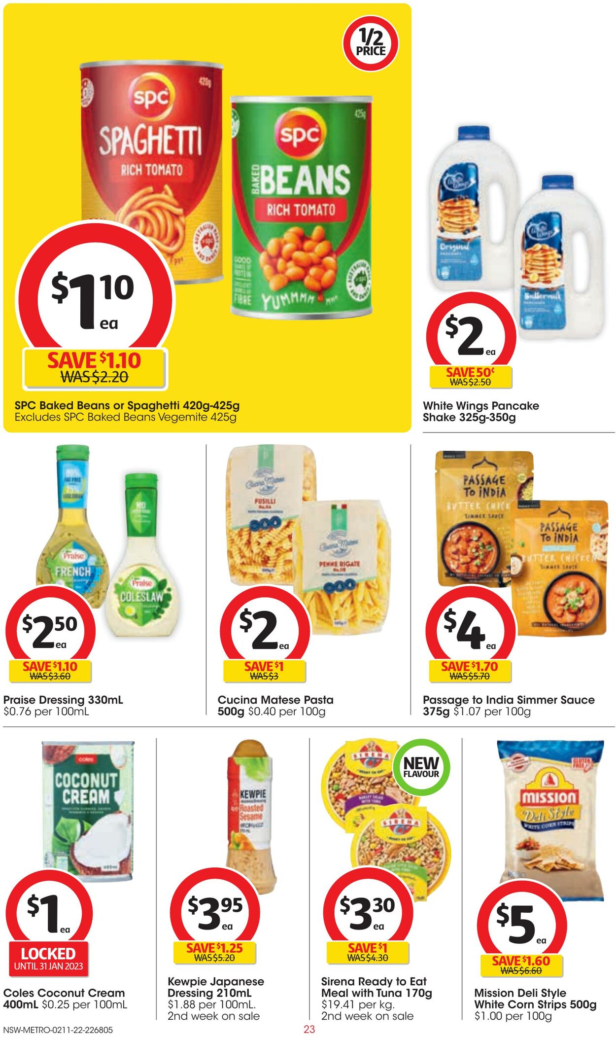 Catalogue Coles 02.11.2022 - 08.11.2022