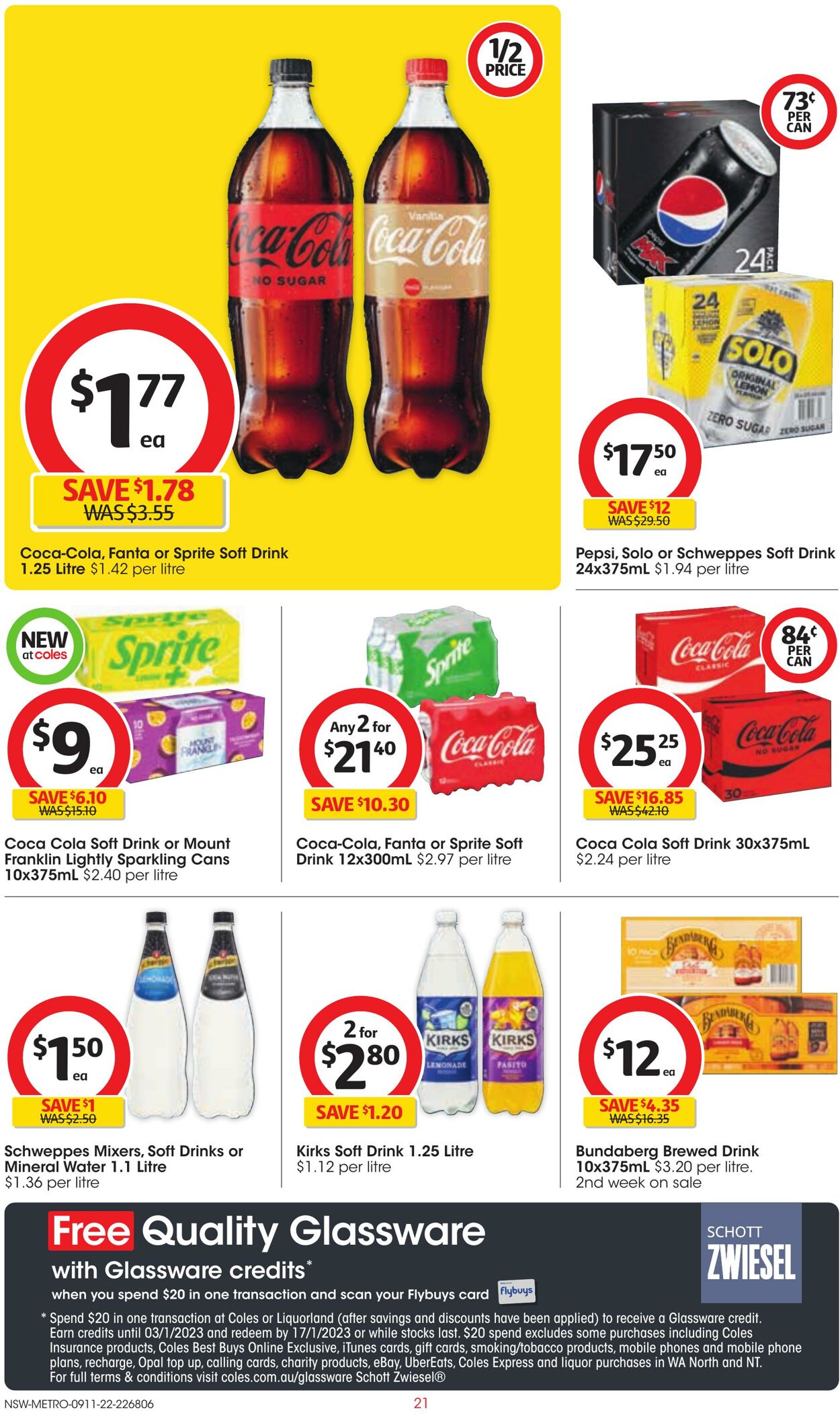 Catalogue Coles 09.11.2022 - 15.11.2022