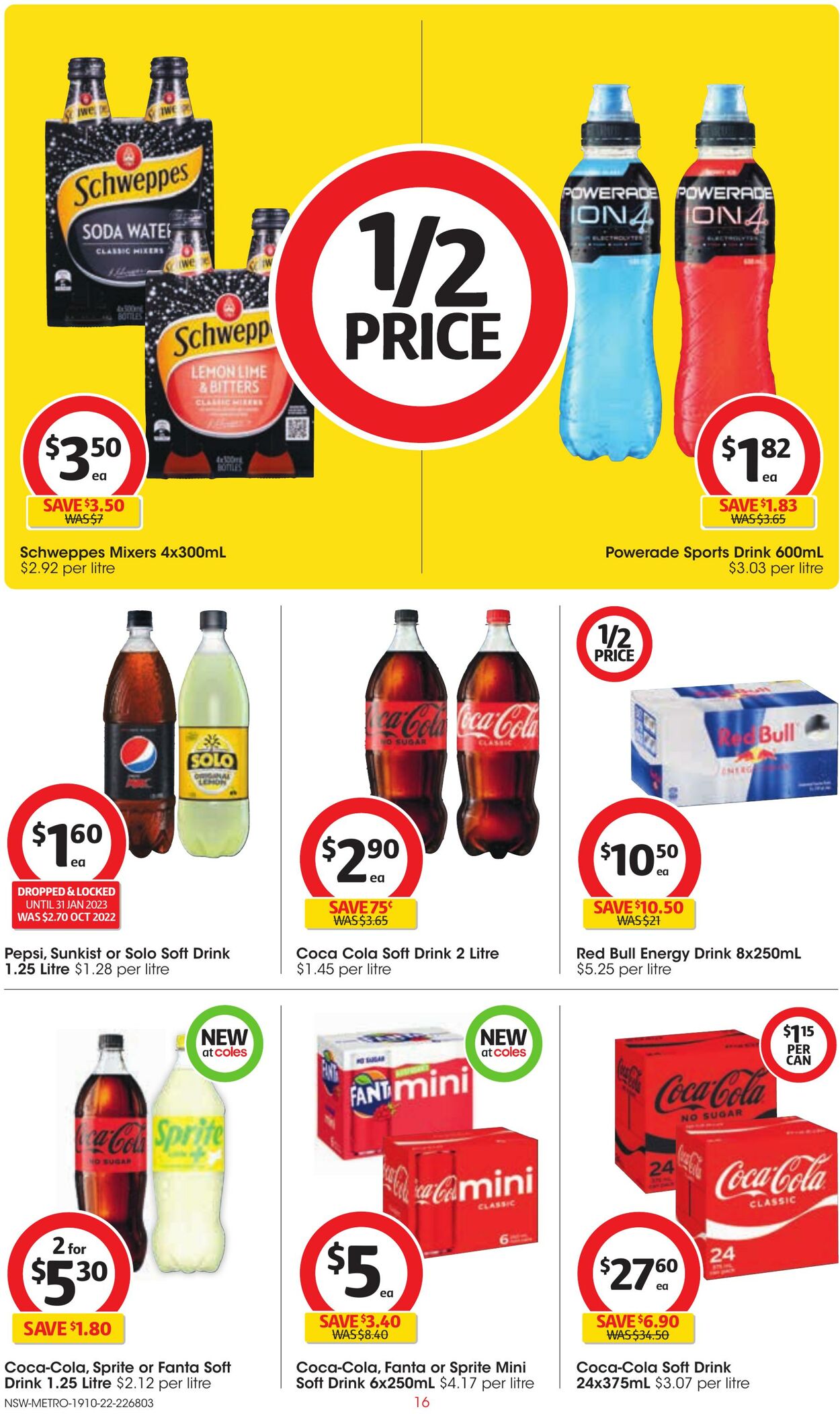 Catalogue Coles 19.10.2022 - 25.10.2022