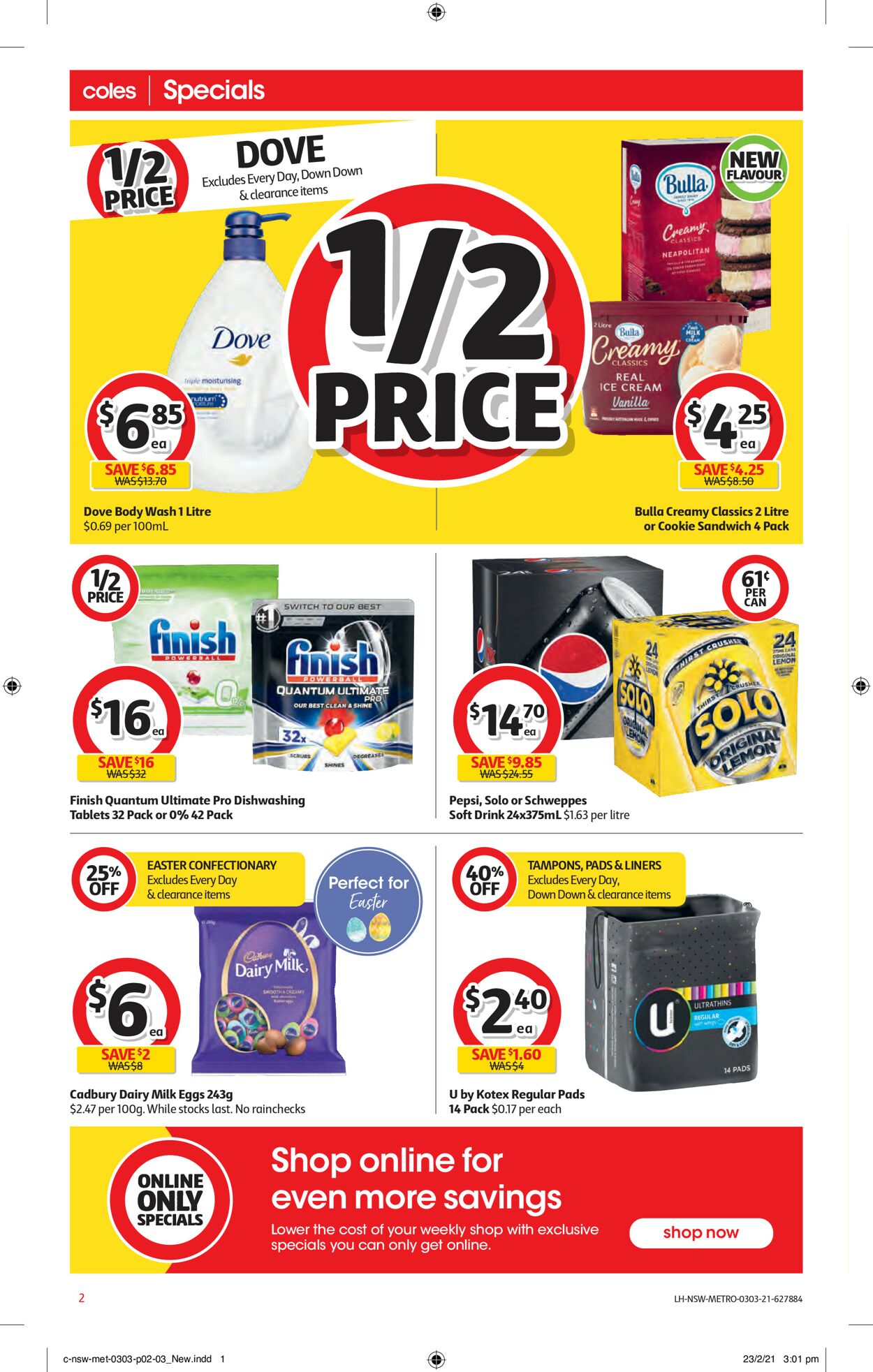 Catalogue Coles 03.03.2021 - 09.03.2021