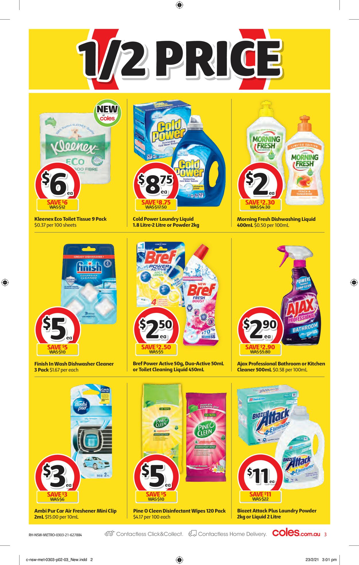 Catalogue Coles 03.03.2021 - 09.03.2021
