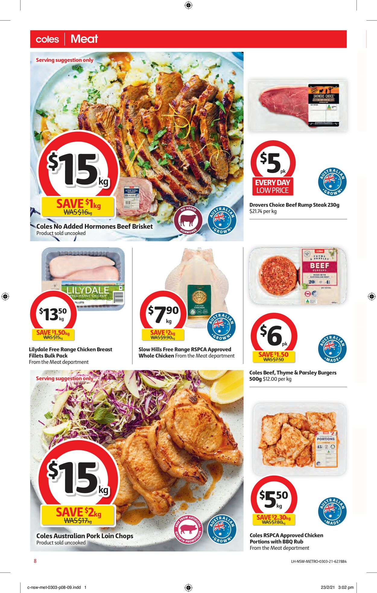 Catalogue Coles 03.03.2021 - 09.03.2021