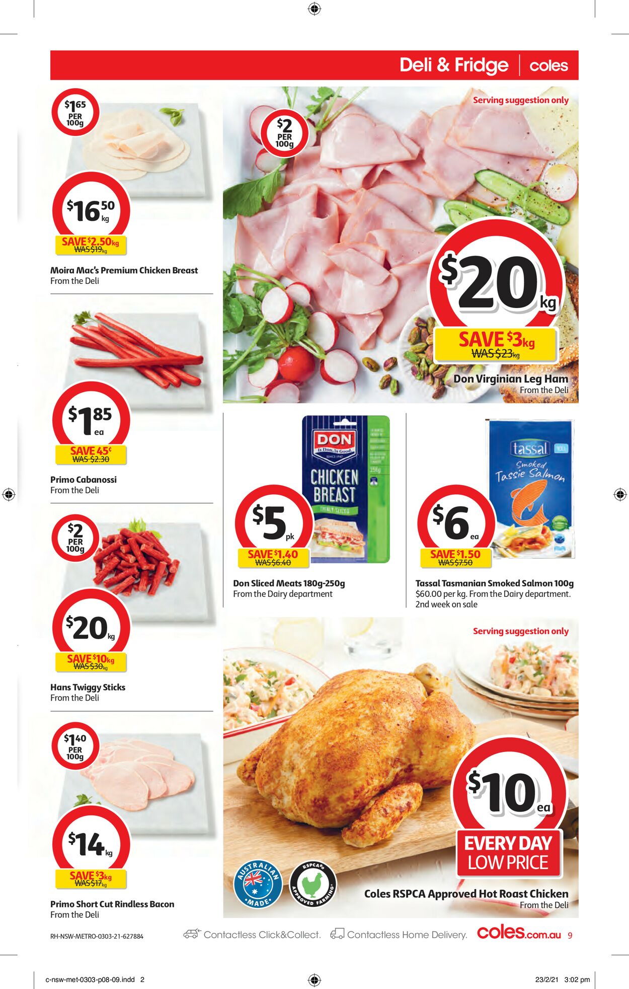 Catalogue Coles 03.03.2021 - 09.03.2021