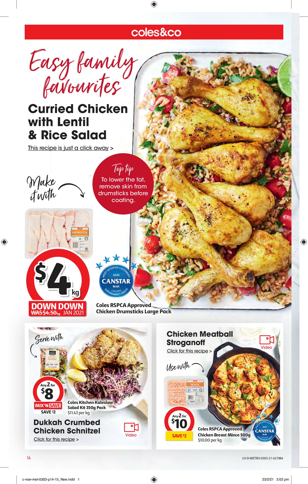 Catalogue Coles 03.03.2021 - 09.03.2021