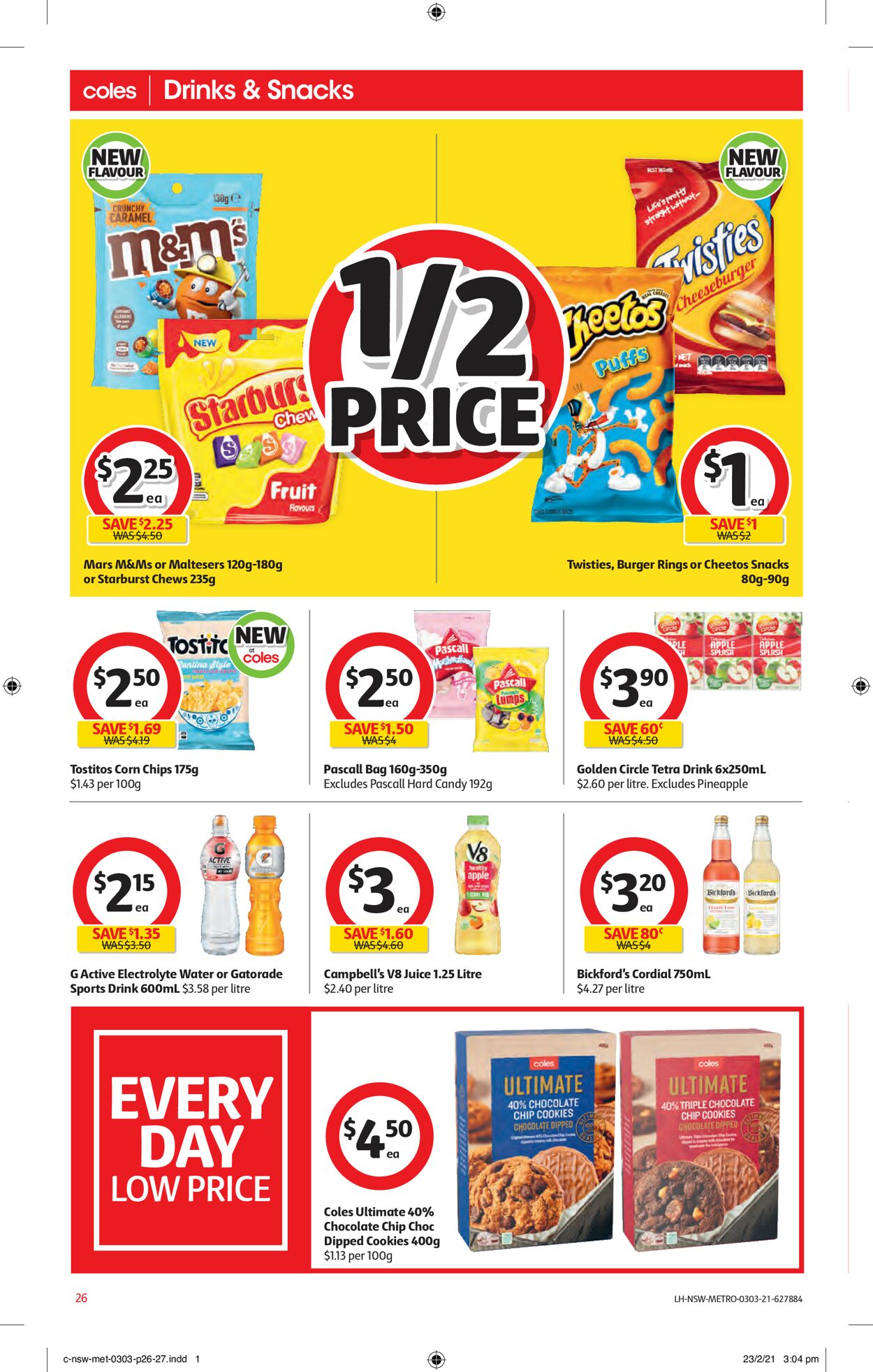 Catalogue Coles 03.03.2021 - 09.03.2021
