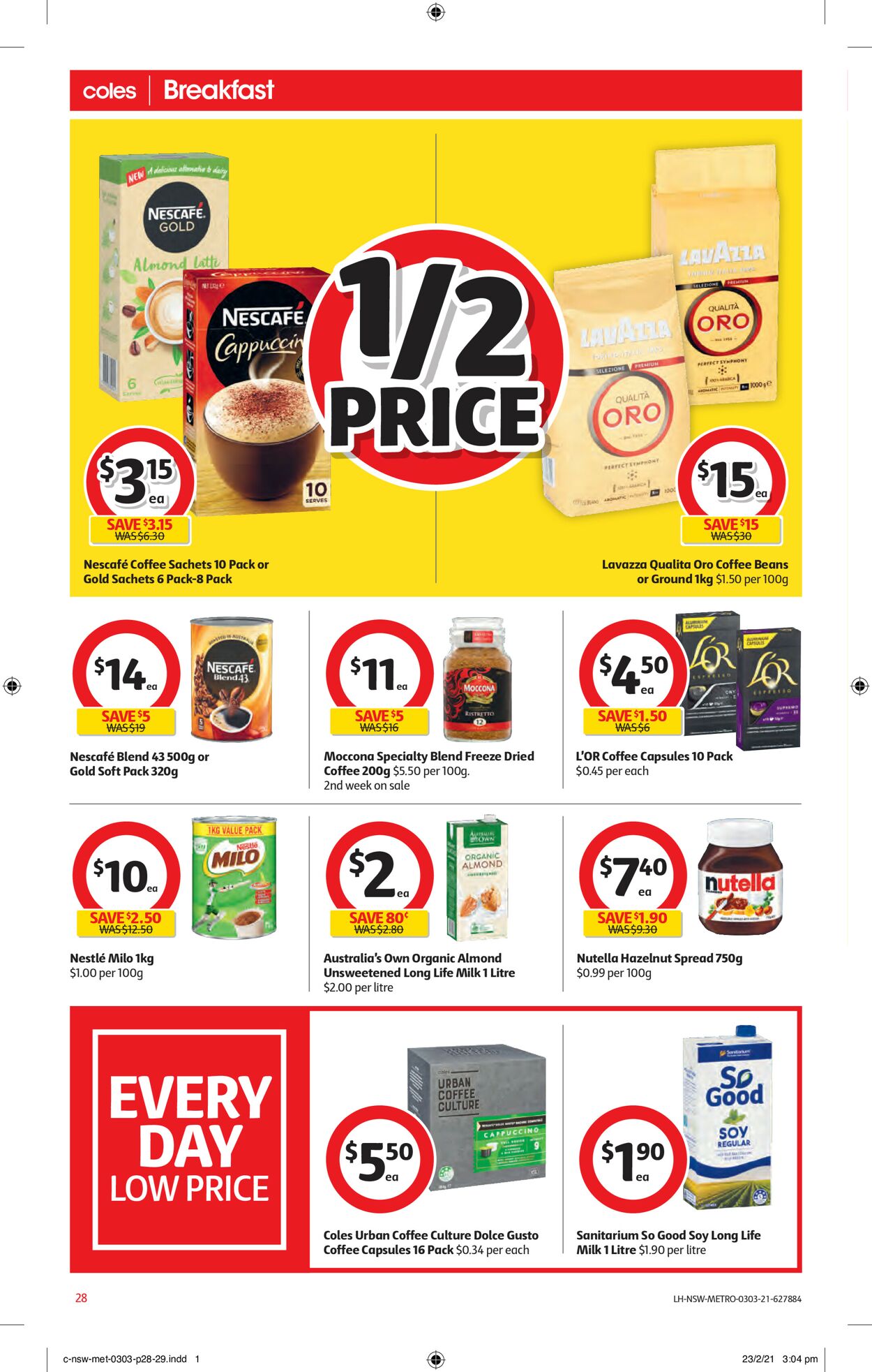 Catalogue Coles 03.03.2021 - 09.03.2021