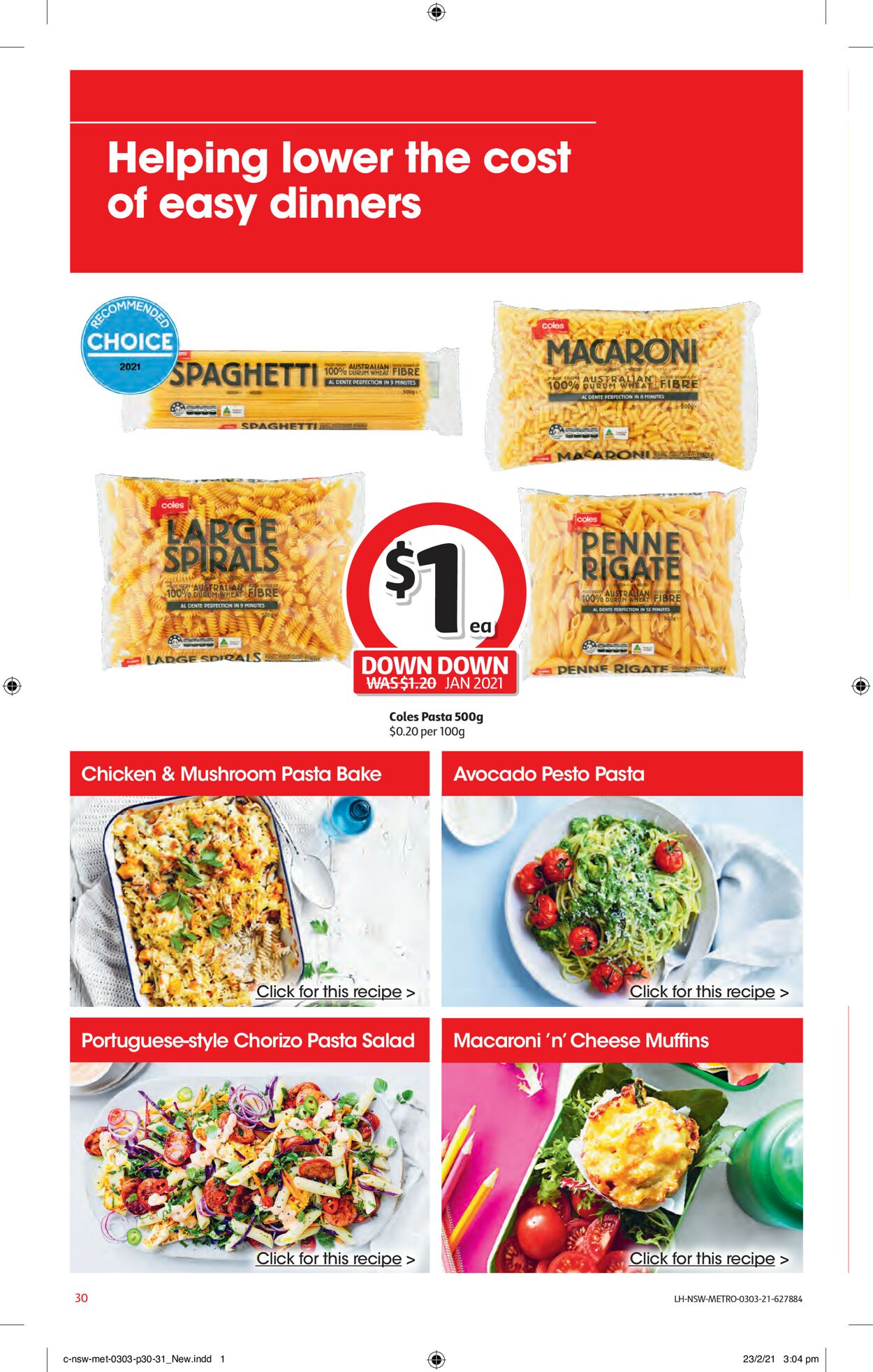 Catalogue Coles 03.03.2021 - 09.03.2021