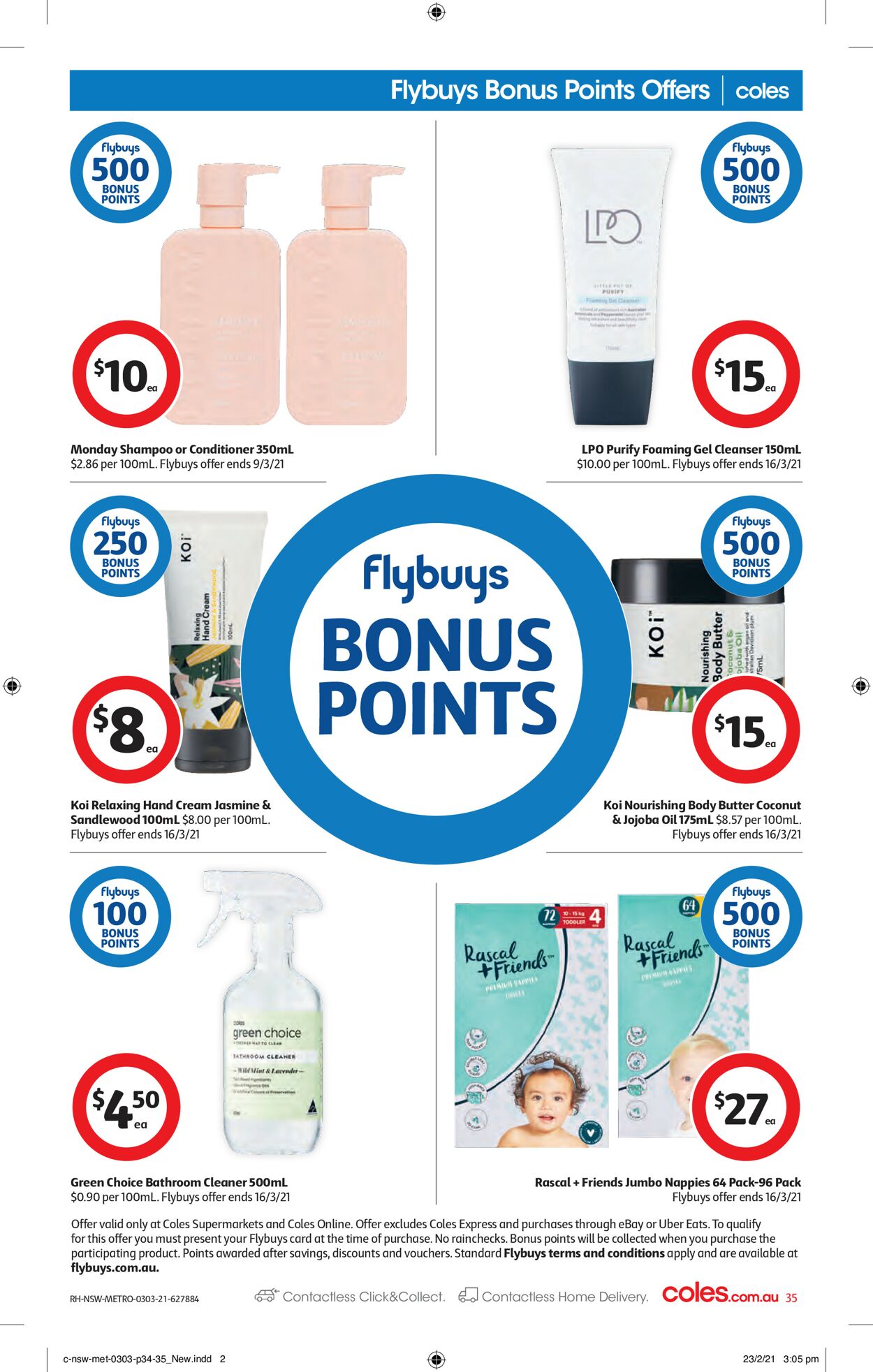 Catalogue Coles 03.03.2021 - 09.03.2021