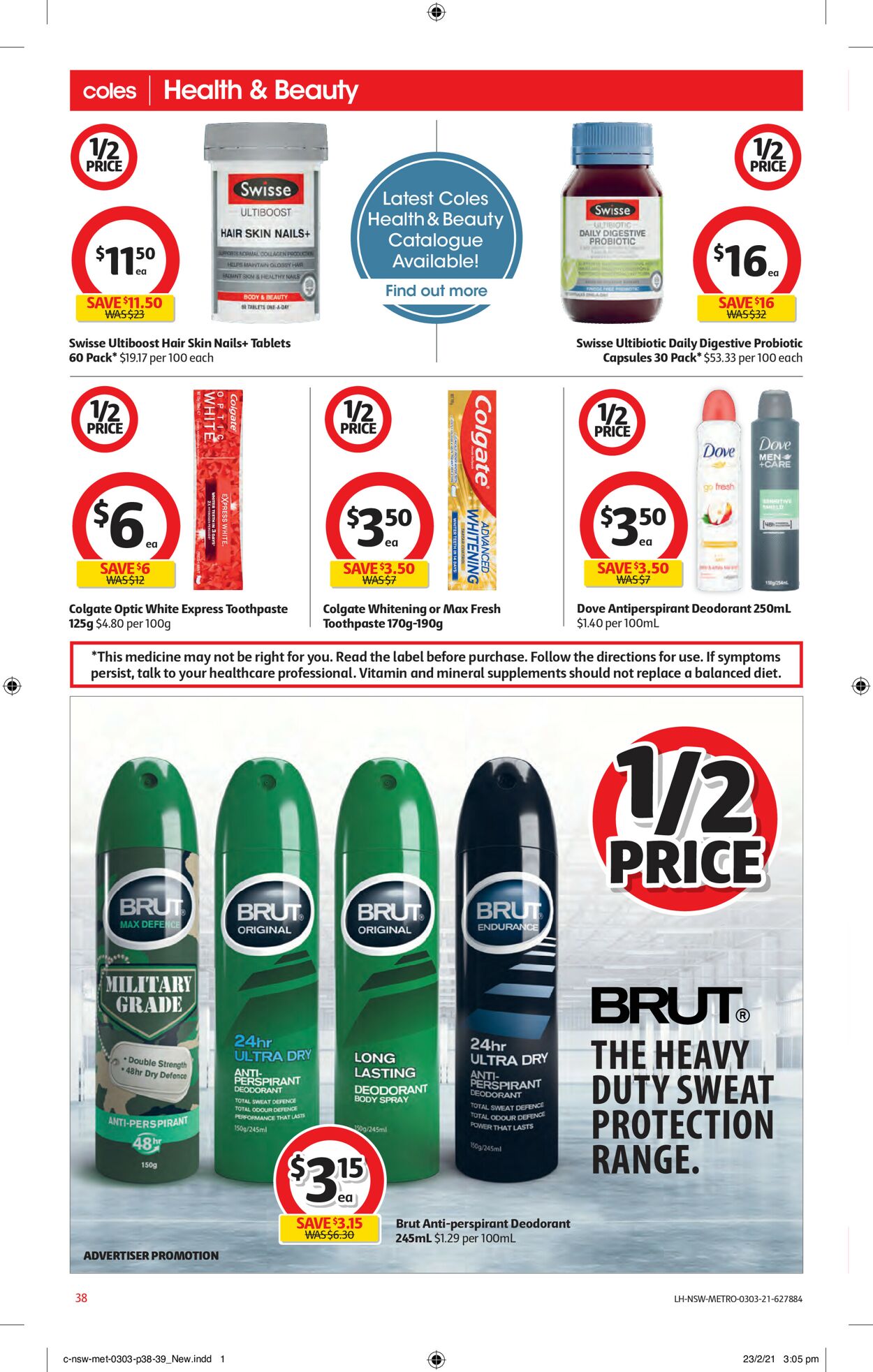 Catalogue Coles 03.03.2021 - 09.03.2021